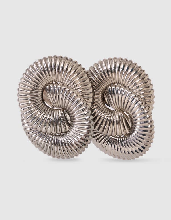 Spiralohrringe Schwarz SHOEBY ACCESSOIRES