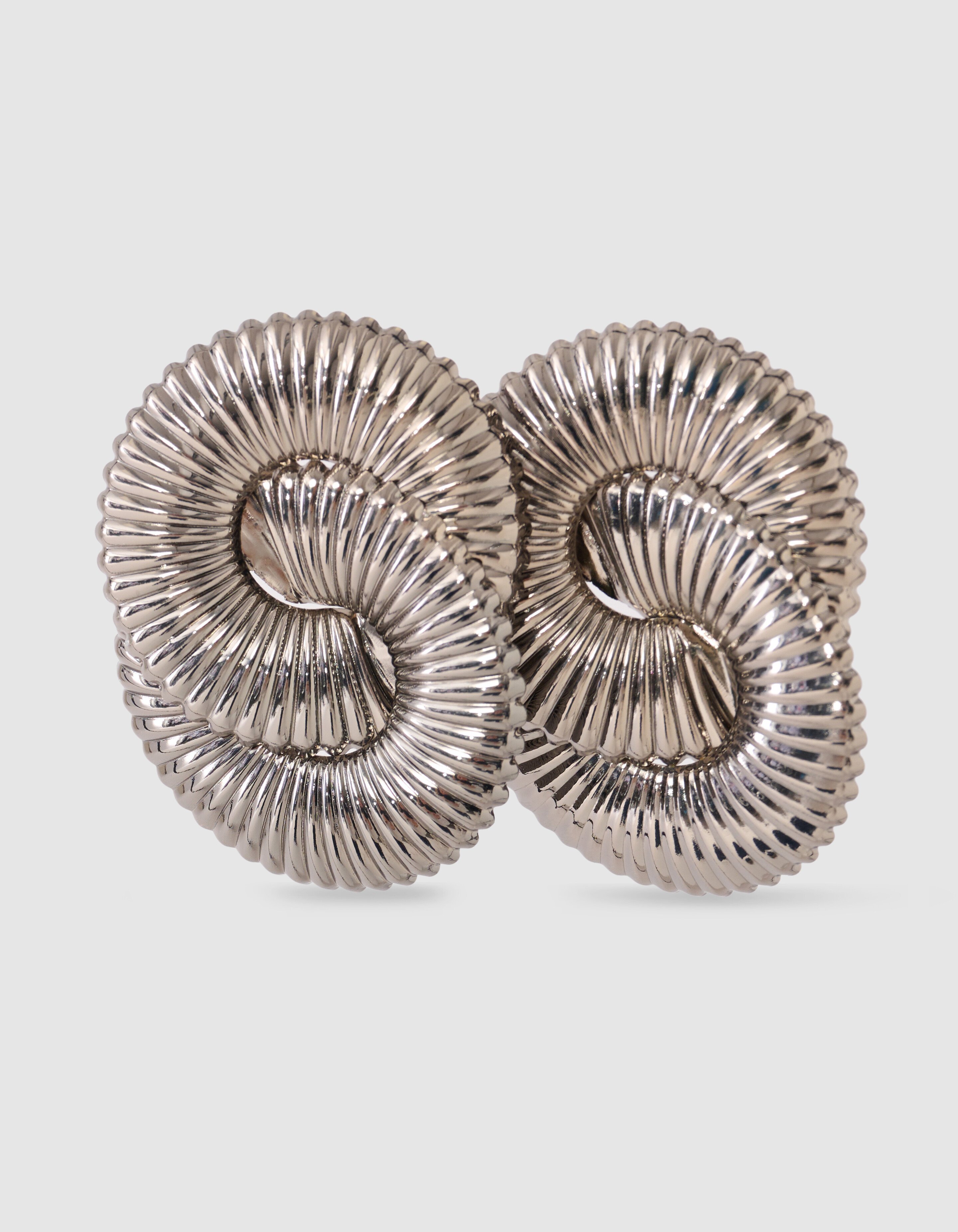 Spiralohrringe Schwarz SHOEBY ACCESSOIRES