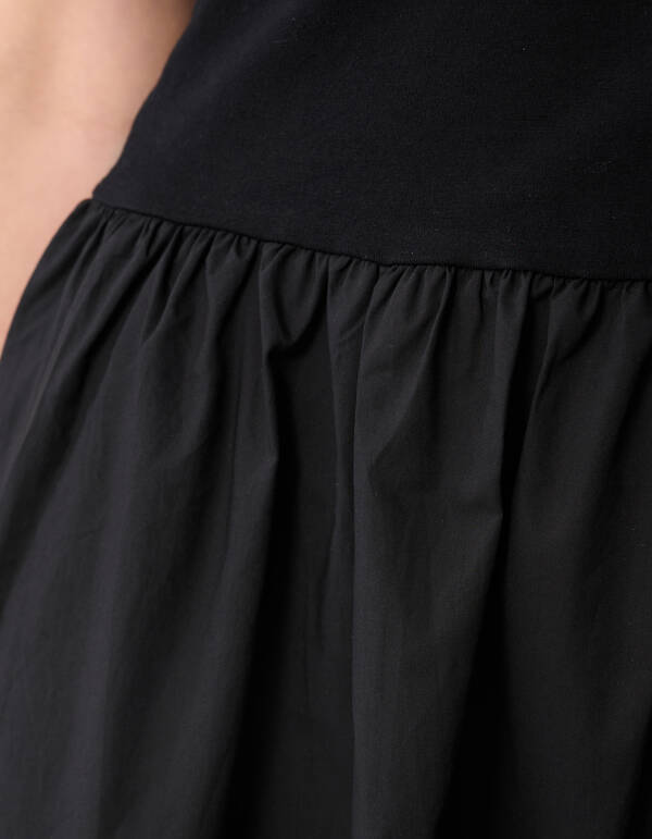 Schulterfreies Maxikleid Schwarz SHOEBY WOMEN