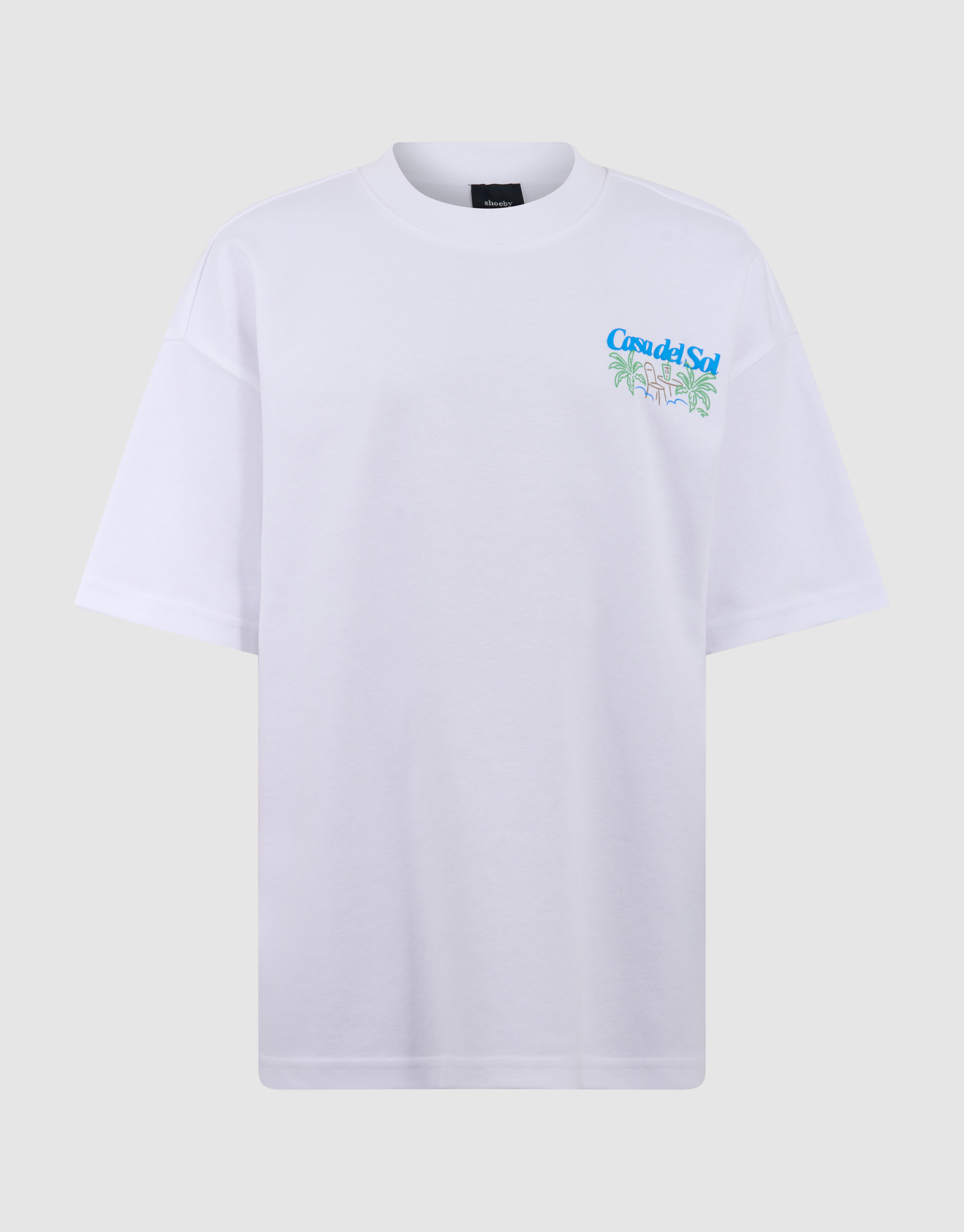 Casa Del Sol Kunst T-Shirt Wei&szlig; SHOEBY BOYS