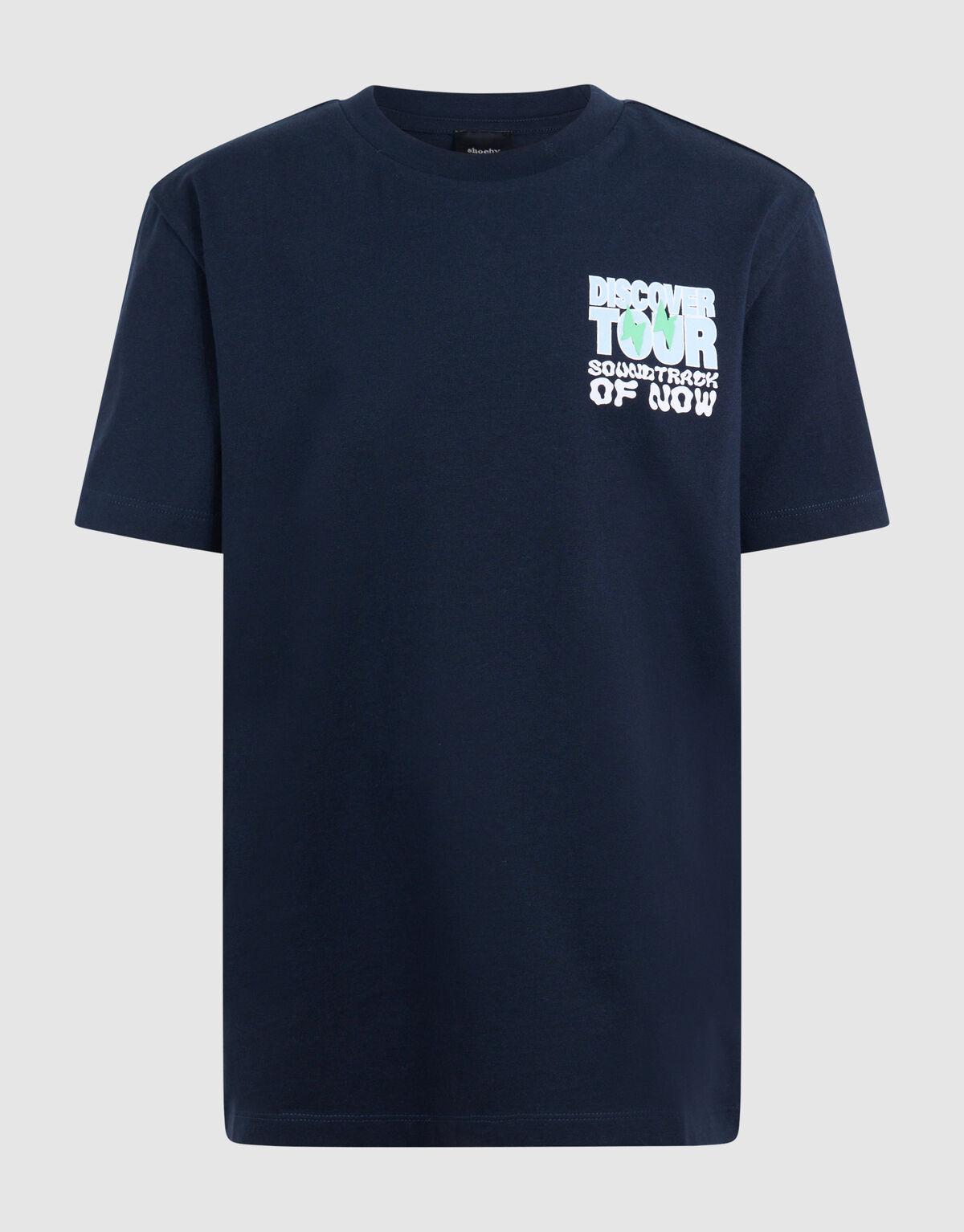 Tour Artwork T-shirt Dunkelblau SHOEBY BOYS