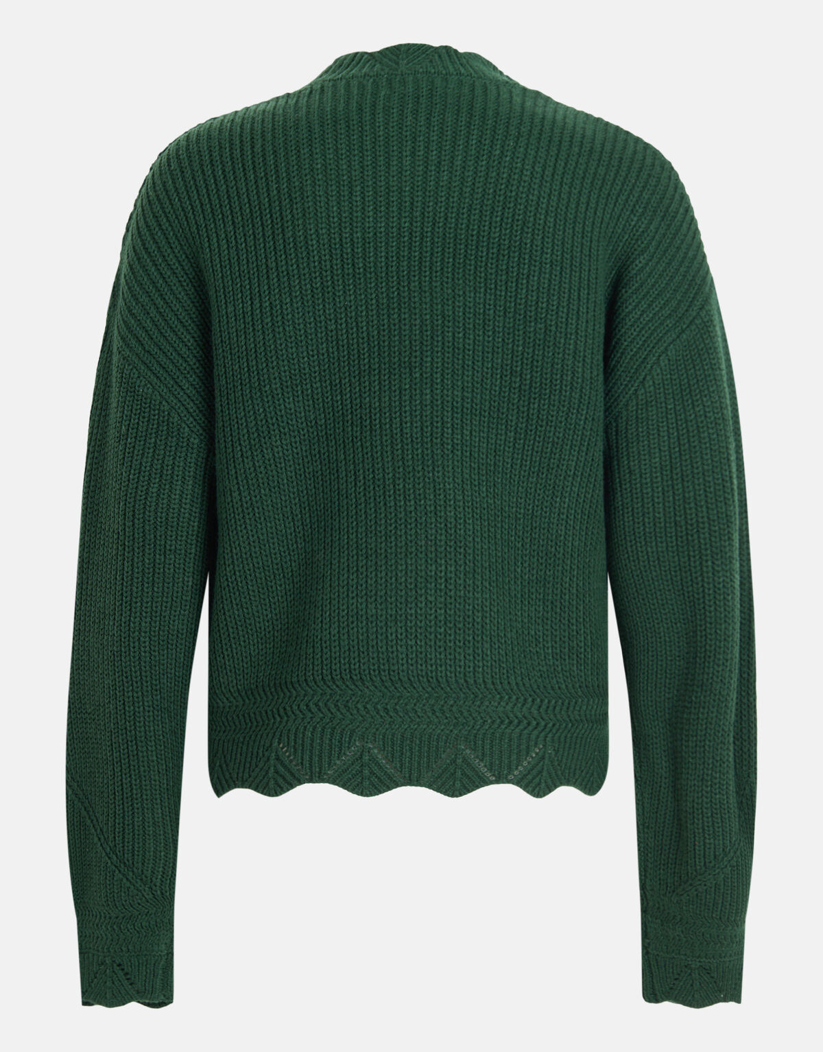 Kabelpullover dunkelgr&uuml;n SHOEBY WOMEN