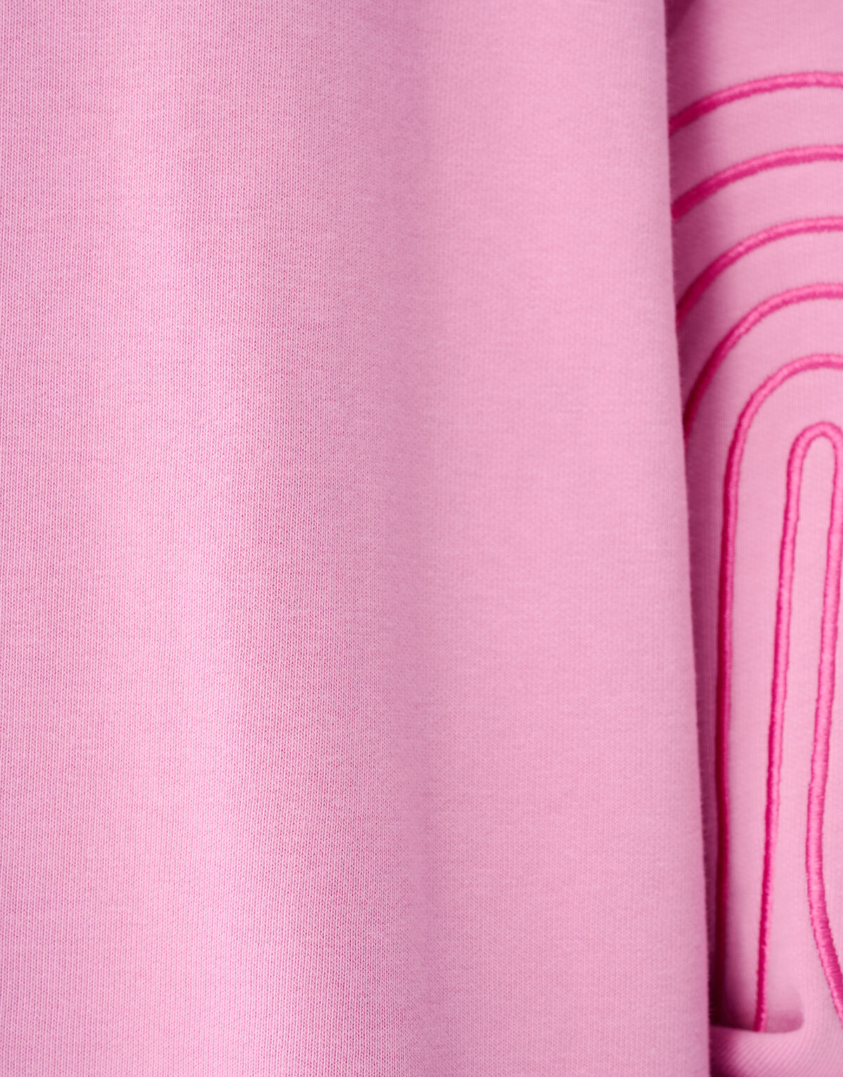 Patchwork Wirbel-Pullover Rosa SHOEBY WOMEN