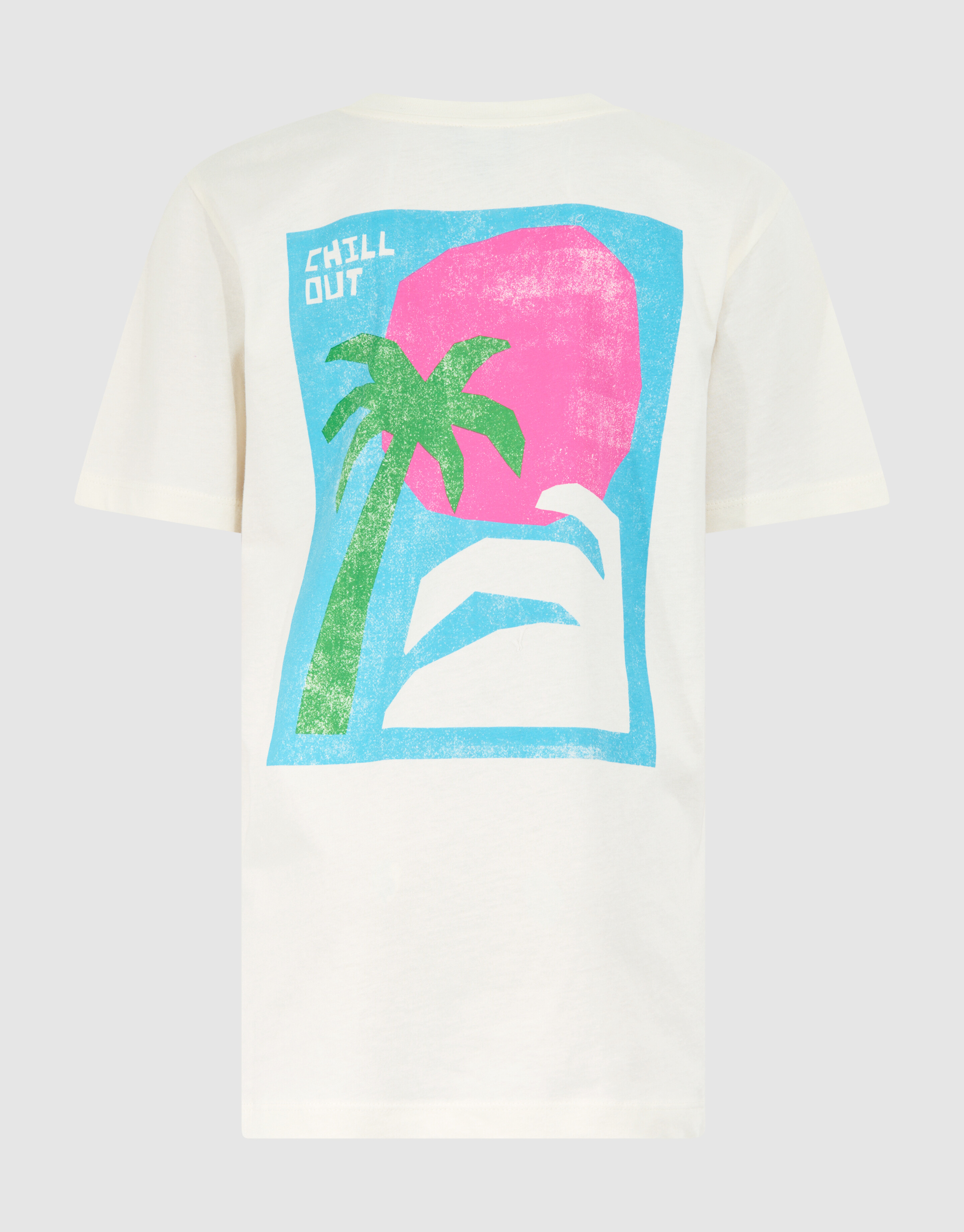 Chill Out Artwork T-shirt Off White SHOEBY BOYS