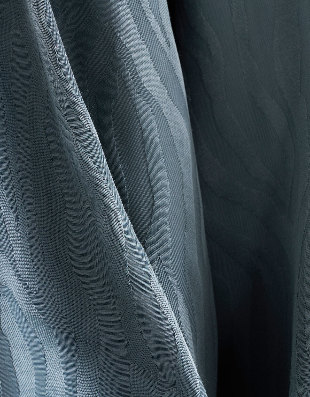 Entspannte Jacquard-Bluse Petrol SHOEBY WOMEN