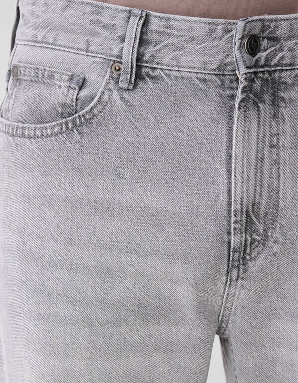Relaxed Fit Jeans Hellgrau L32 SHOEBY MEN