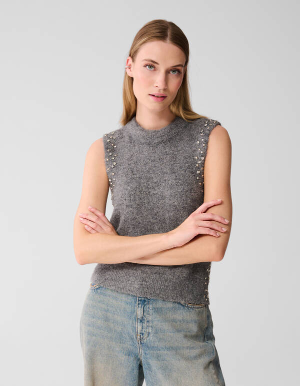 Strass Spencer Grau SHOEBY WOMEN