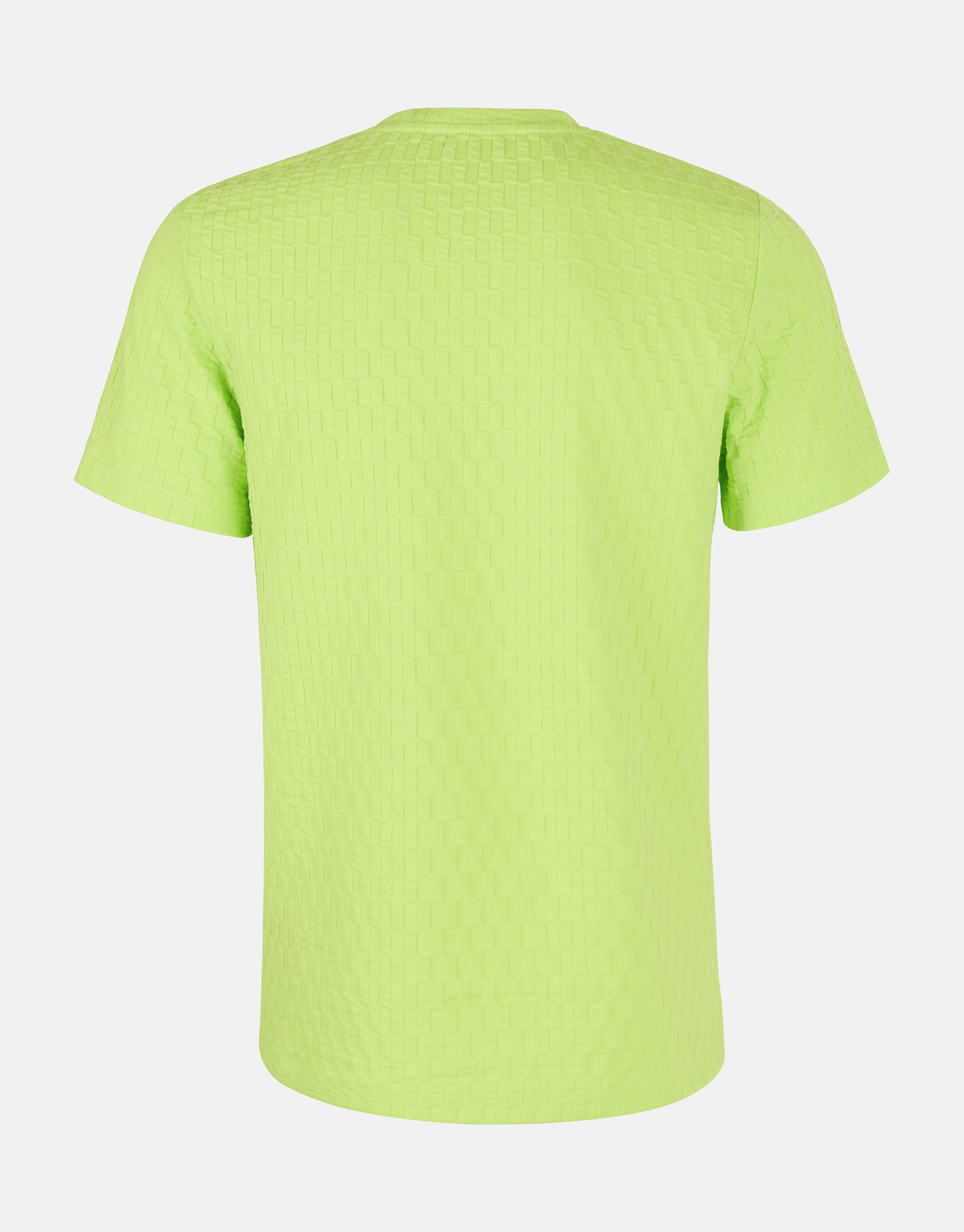 Jacquard-Streifen-T-Shirt Grün SHOEBY MEN
