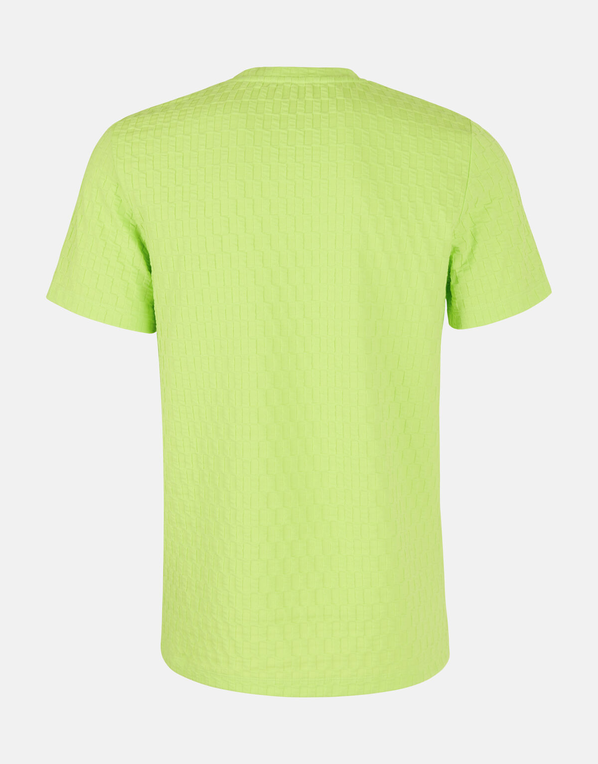 Jacquard-Streifen-T-Shirt Grün SHOEBY MEN
