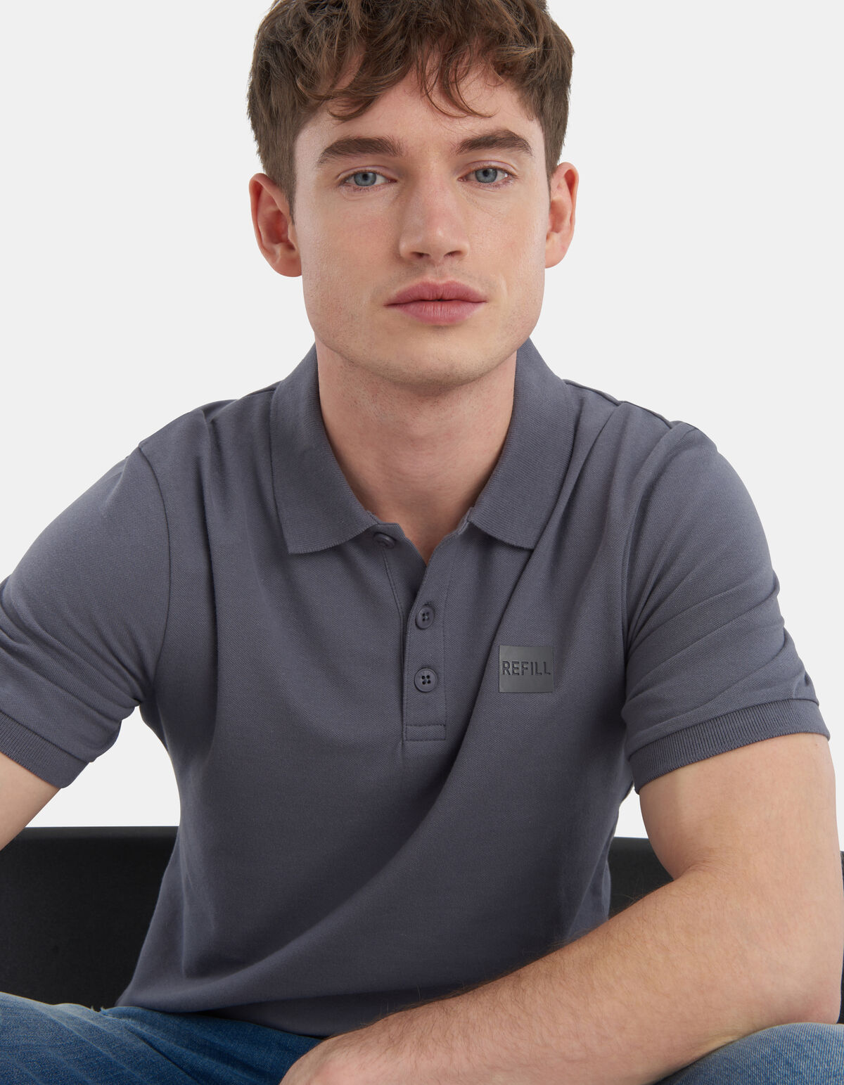 Piqué-Poloshirt REFILL