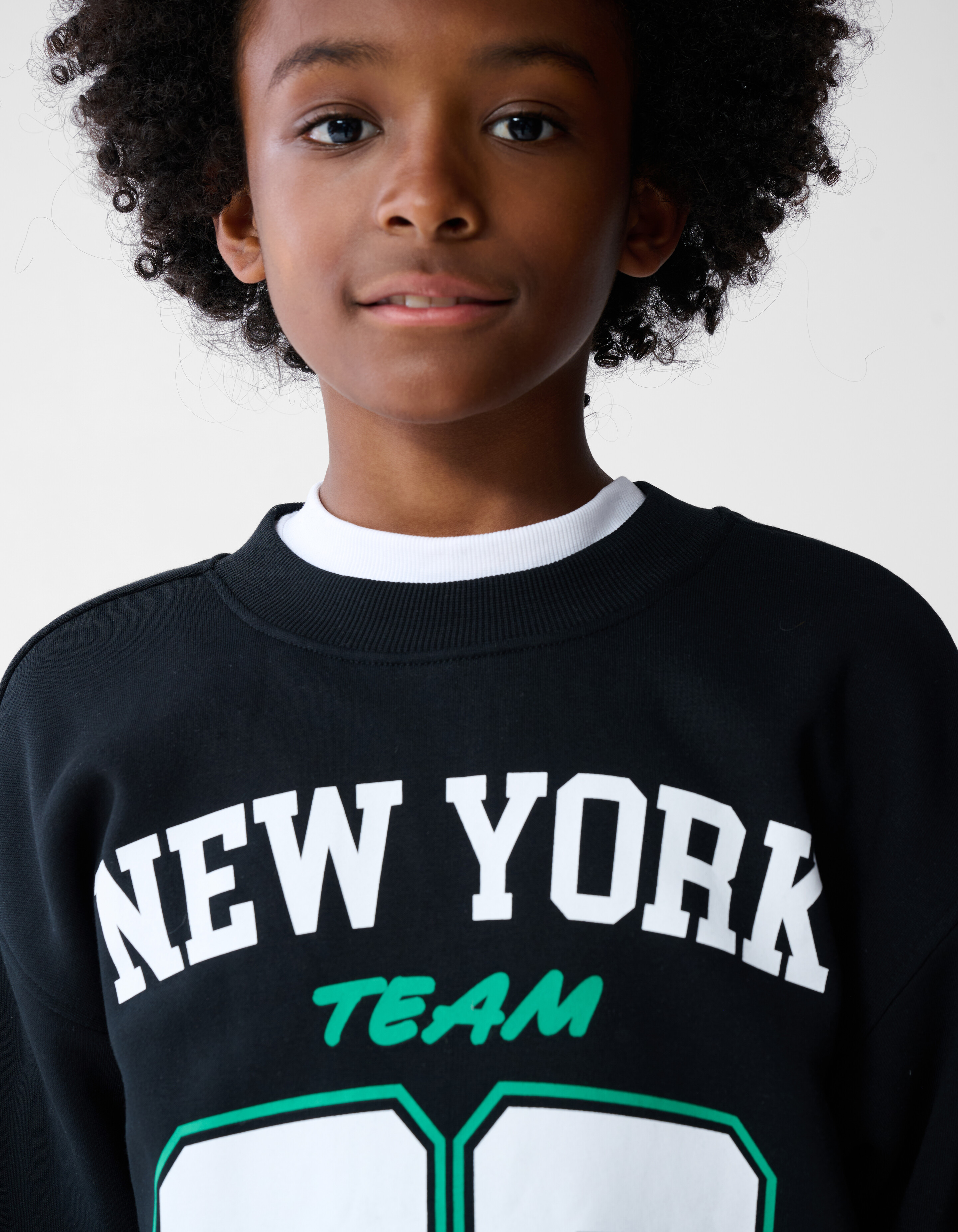 New York Kunst Pullover Schwarz SHOEBY BOYS