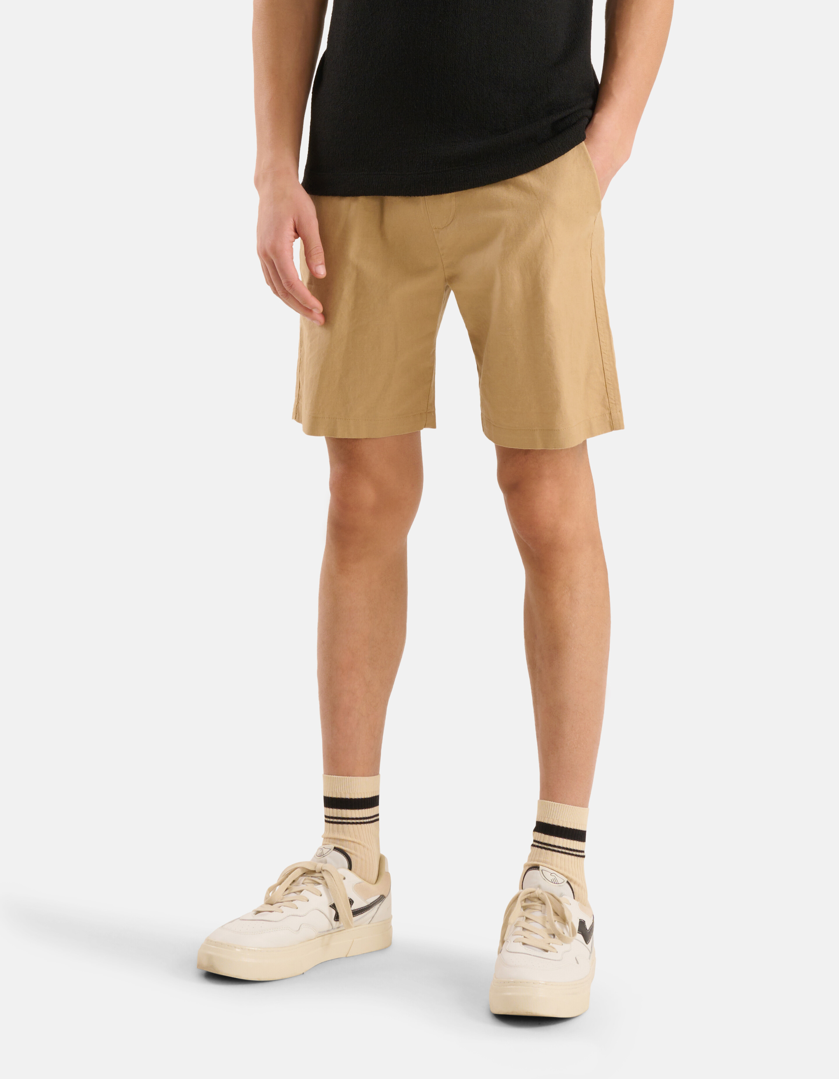 Leinen Kurz Braun SHOEBY MEN