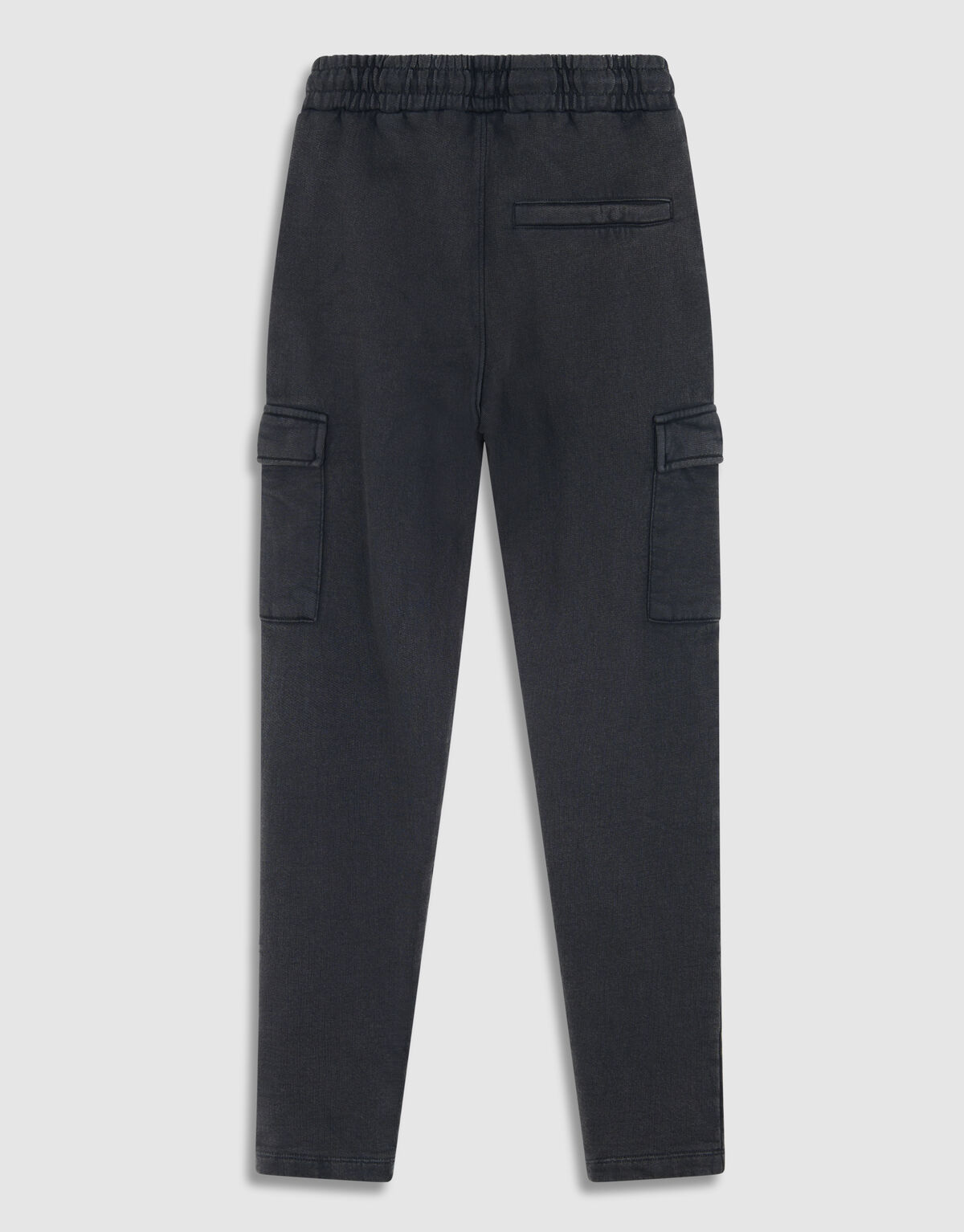 Gewaschene Cargo-Hose Dunkelgrau SHOEBY BOYS