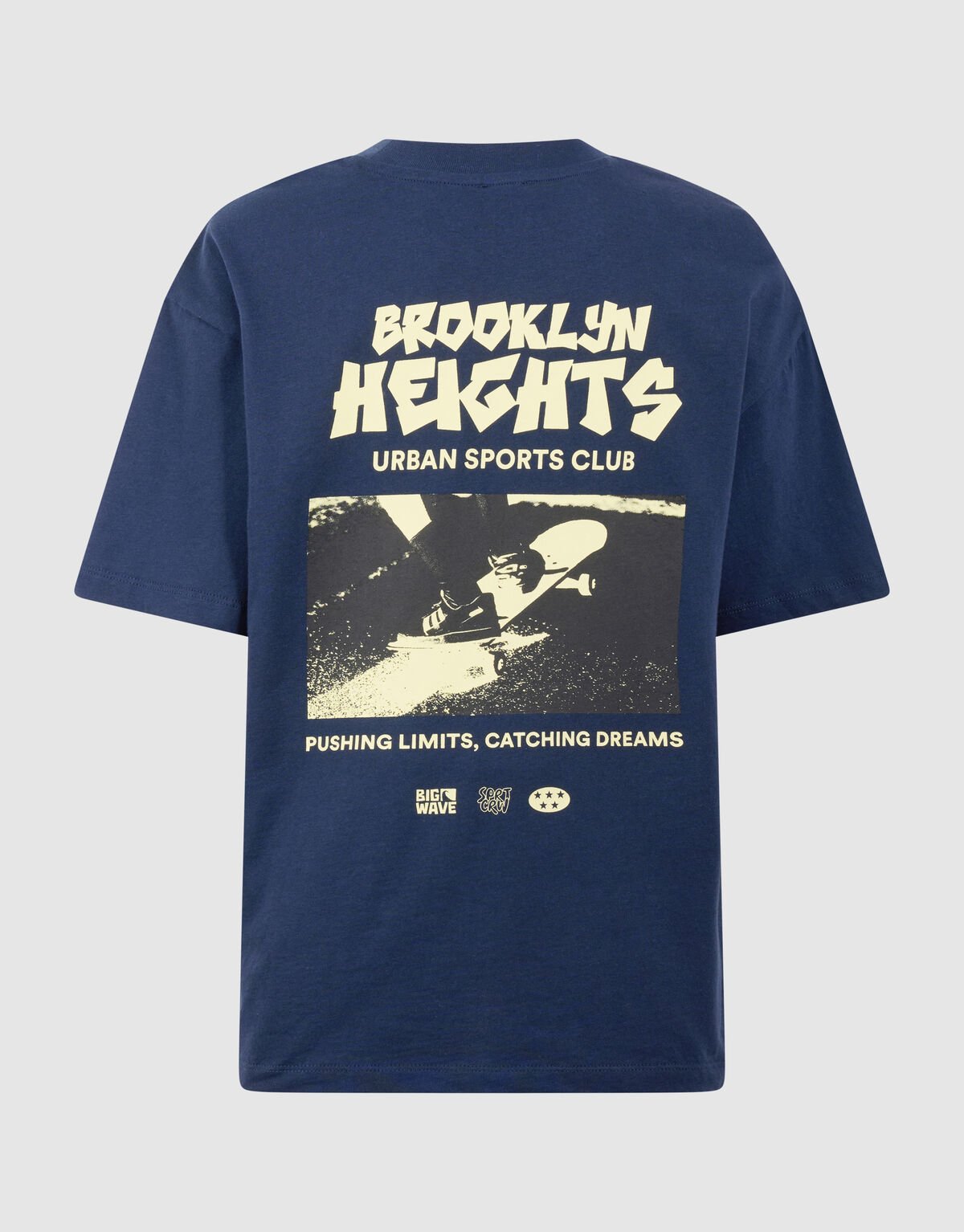 Brooklyn Artwork T-Shirt Dunkelblau SHOEBY BOYS