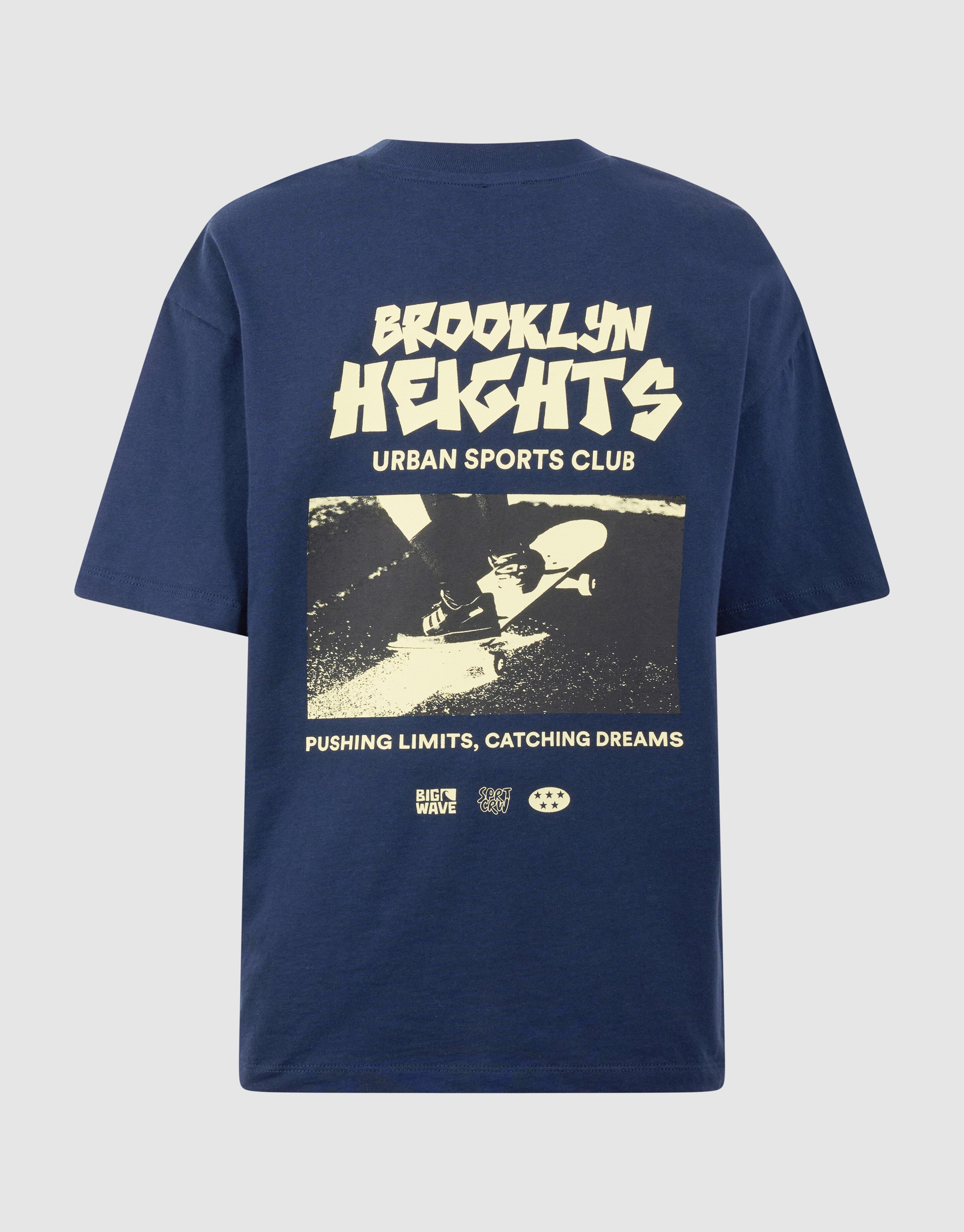 Brooklyn Artwork T-Shirt Dunkelblau SHOEBY BOYS