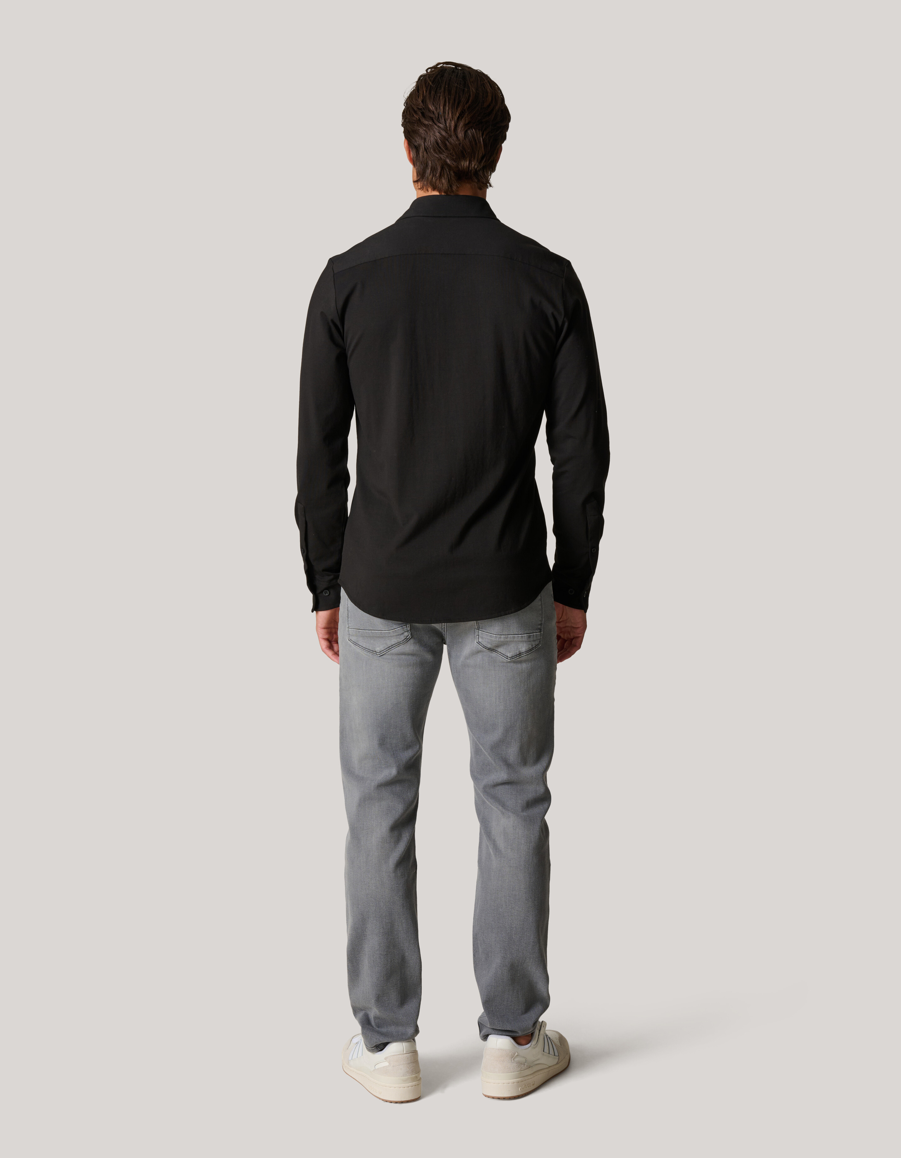 Jersey-T-Shirt Schwarz SHOEBY MEN