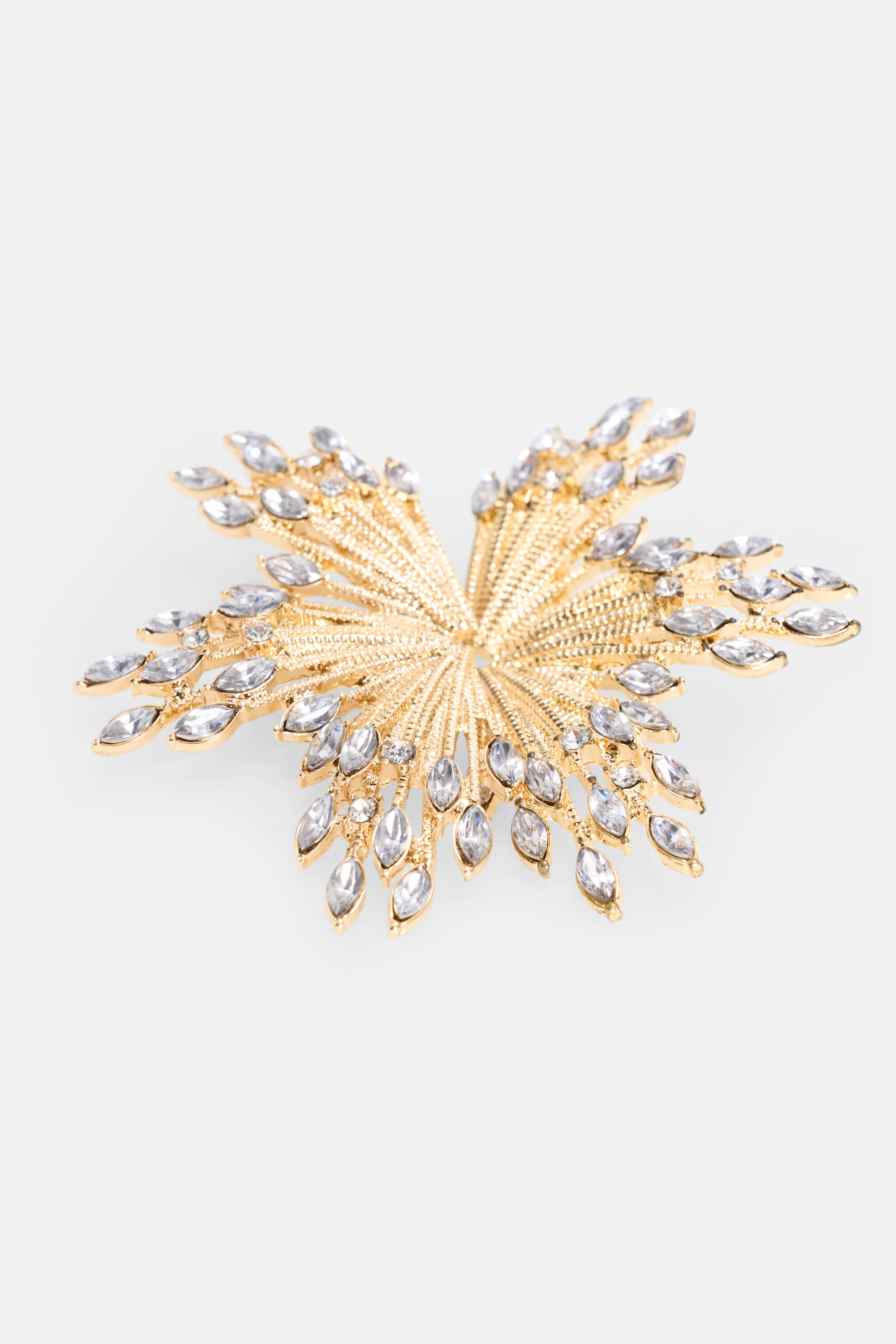 Regentropfen-Ohrringe Gold SHOEBY ACCESSOIRES