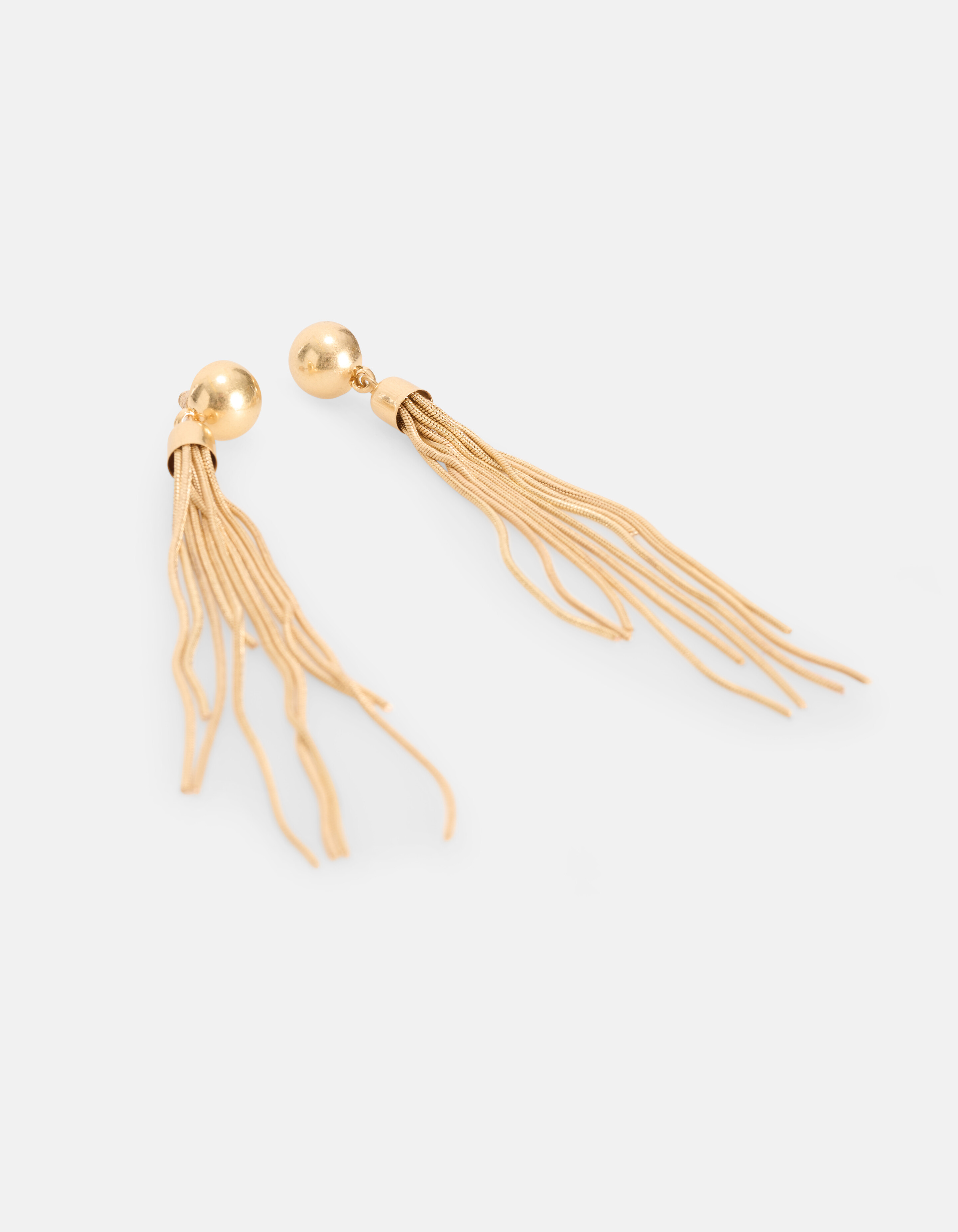Fransen-Ohrringe Gold SHOEBY ACCESSOIRES