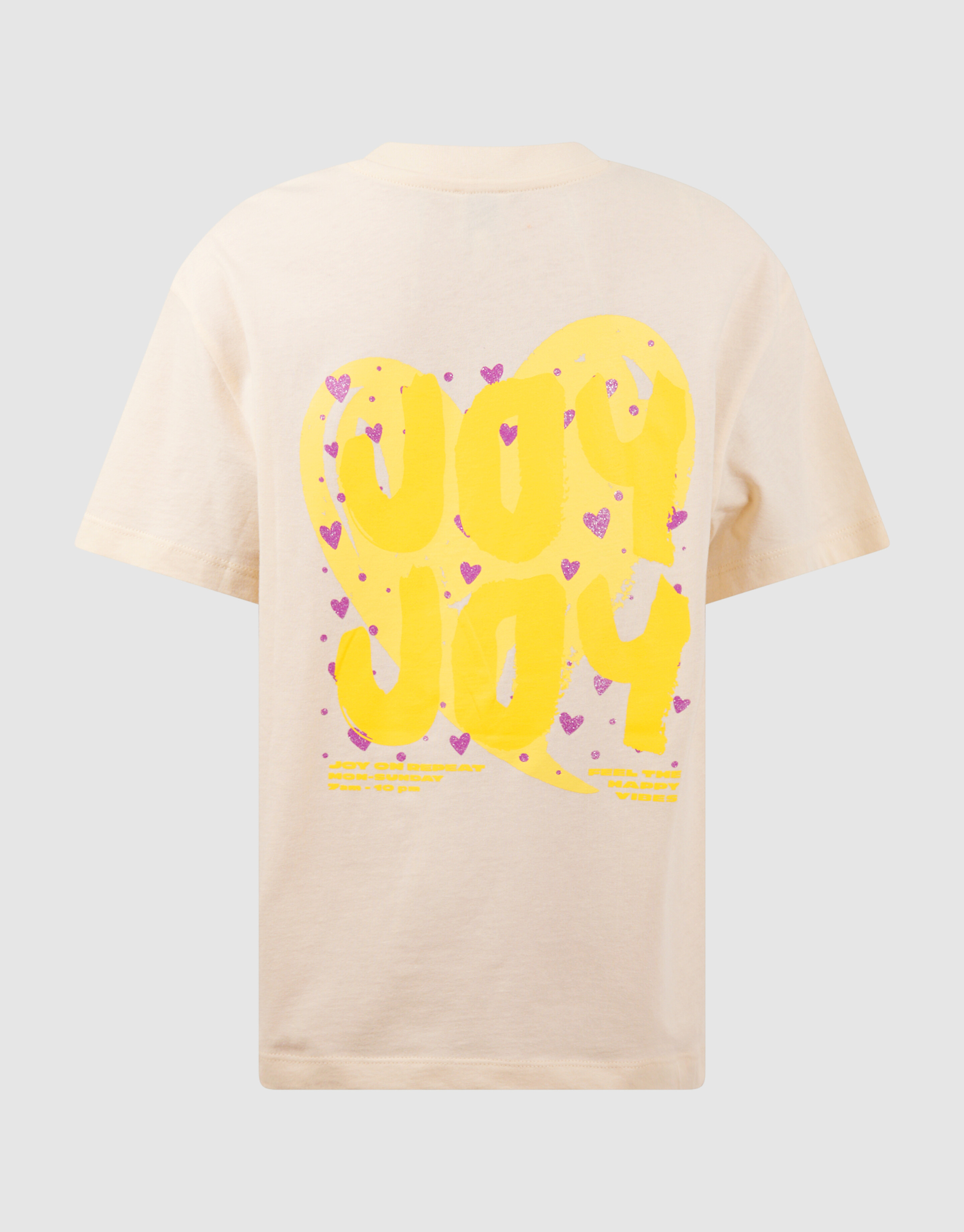 Joy Artwrok T-Shirt Gebrochenes Wei&szlig; SHOEBY GIRLS