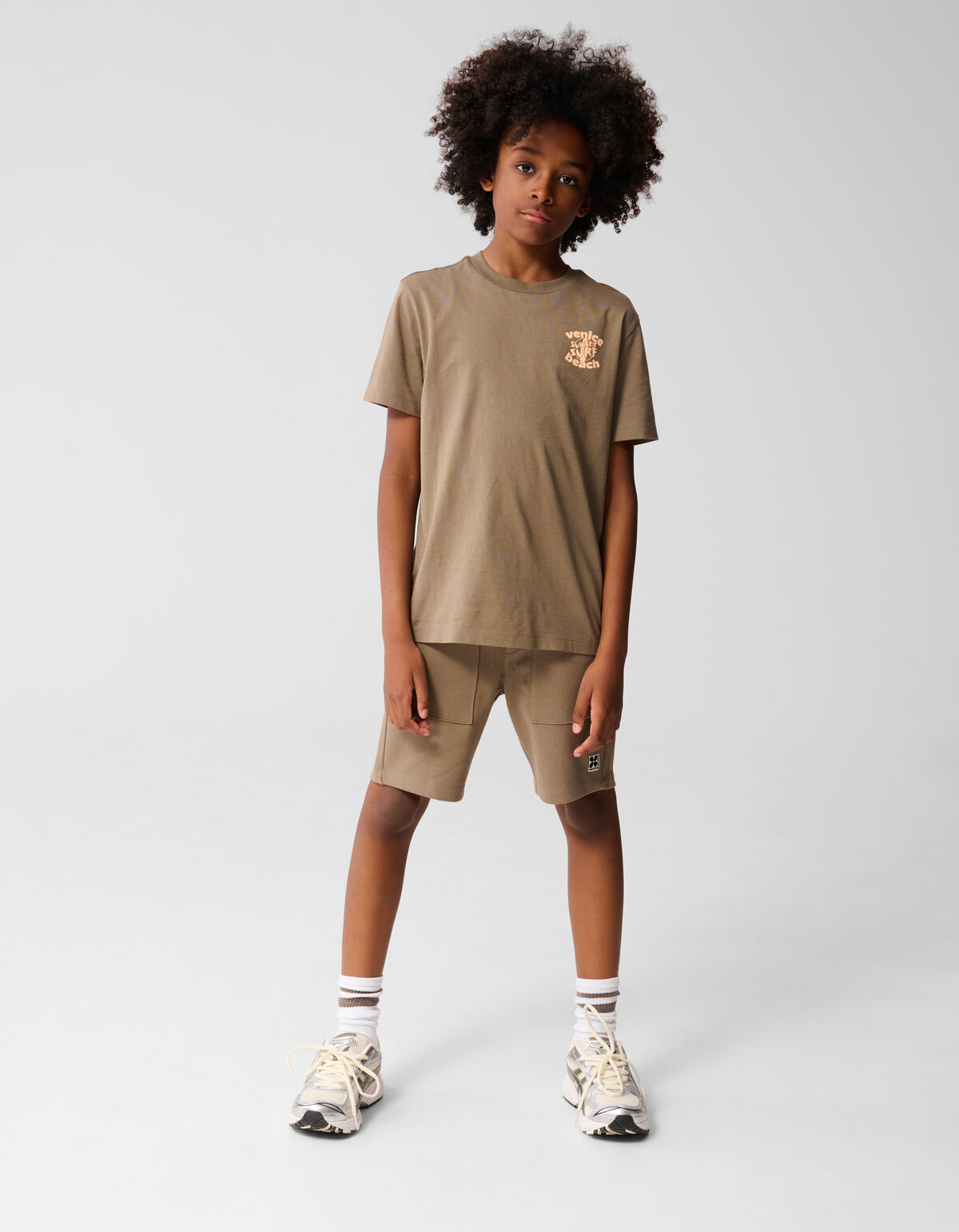 Venedig Kunstwerk T-shirt Braun SHOEBY BOYS