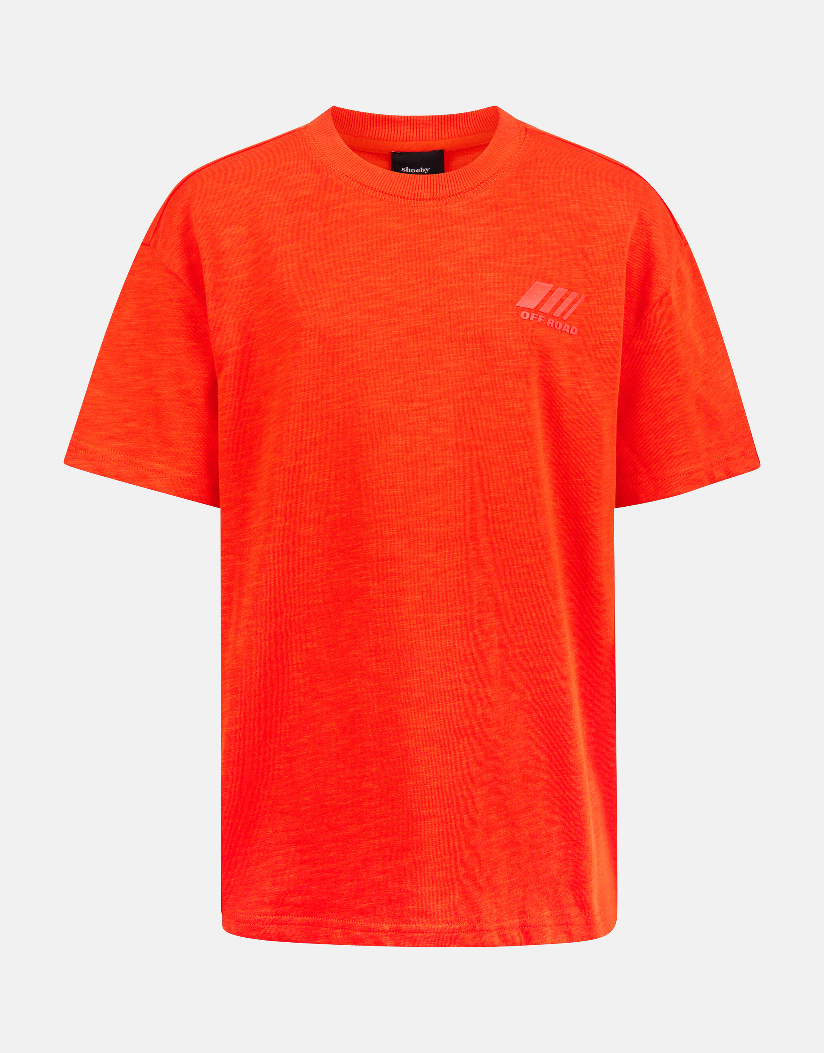 Heavy Basis T-shirt Rood SHOEBY BOYS