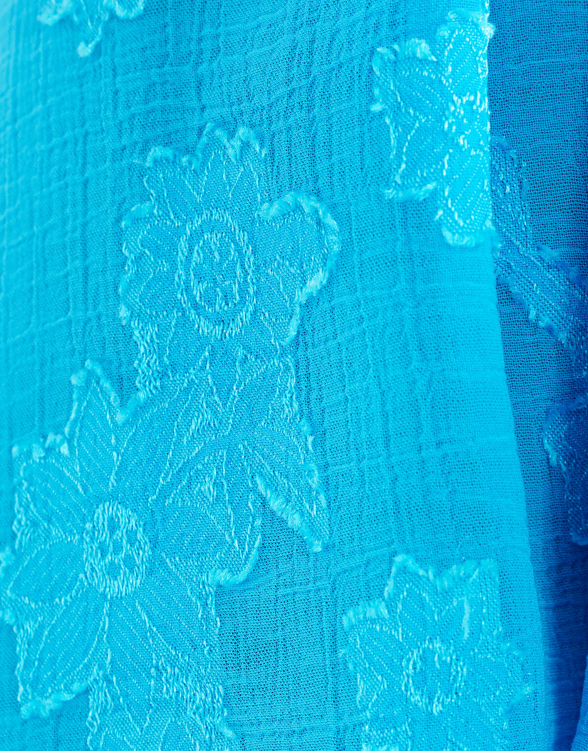 Chiffon-Top Blau SHOEBY WOMEN