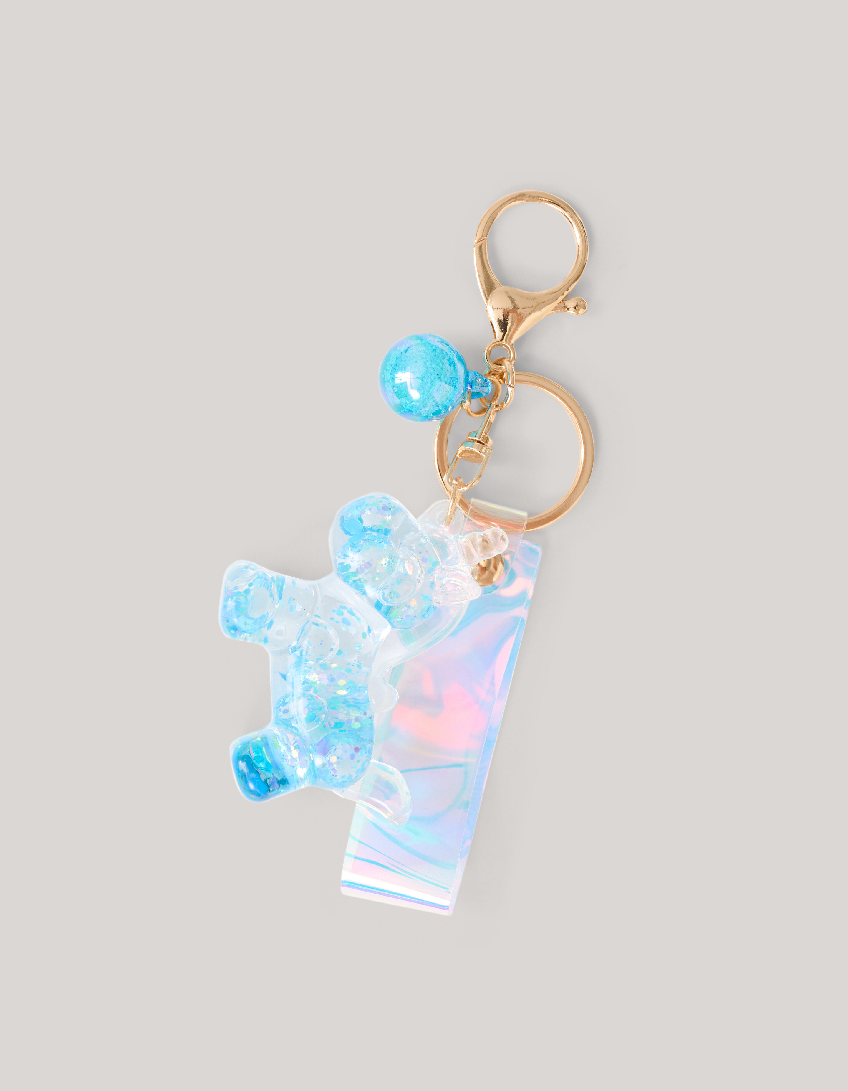 Einhorn Schlüsselanhänger Blau SHOEBY ACCESSOIRES