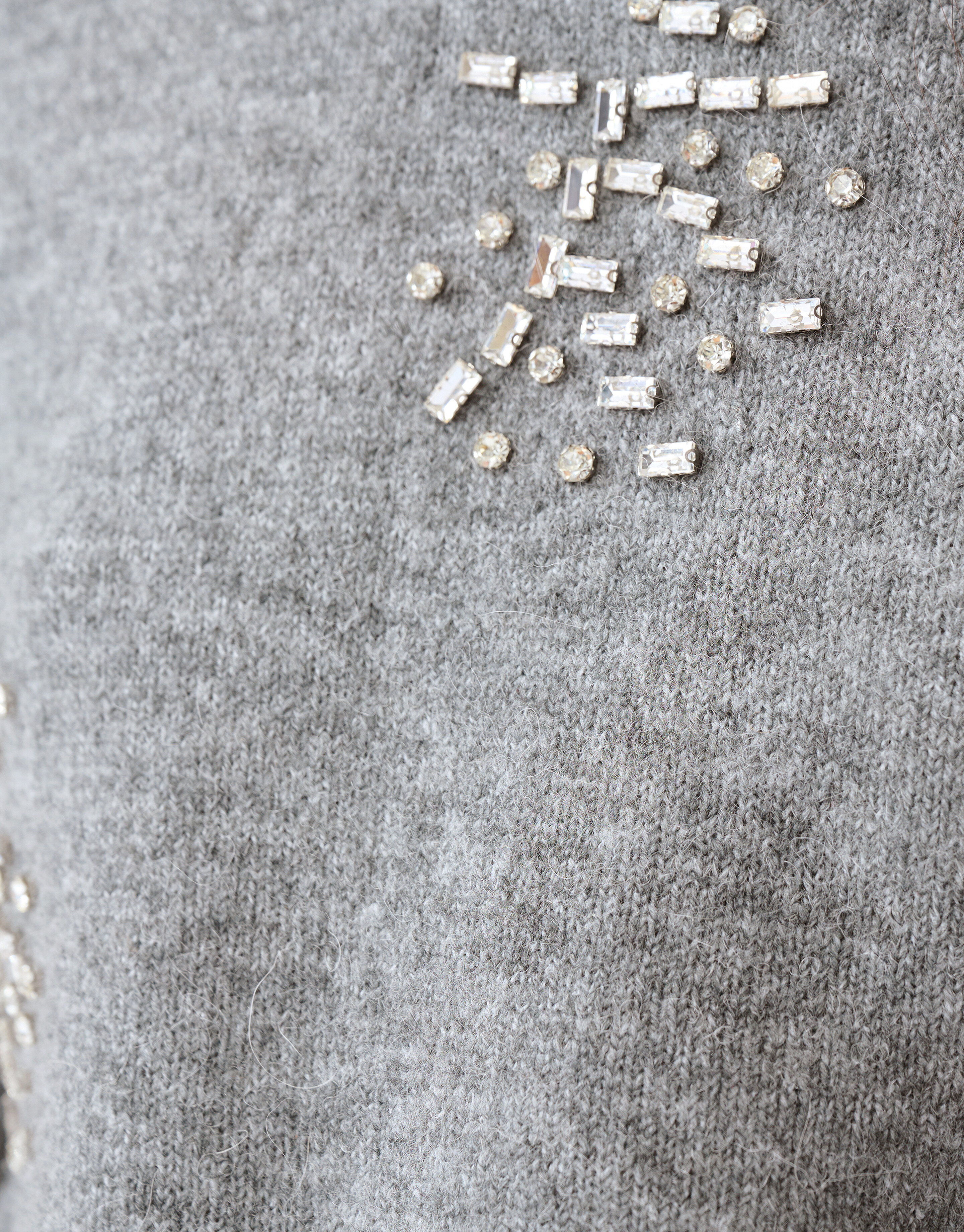Verzierter Pullover Grau By Fred SHOEBY WOMEN