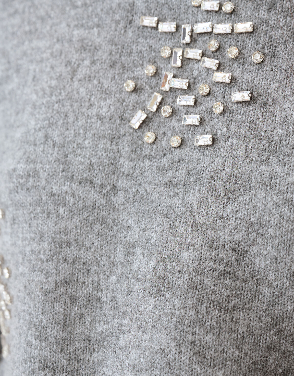 Verzierter Pullover Grau By Fred SHOEBY WOMEN