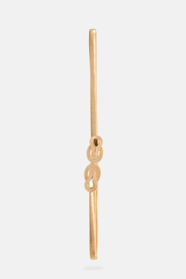 Elastischer Gürtel Gold SHOEBY ACCESSOIRES
