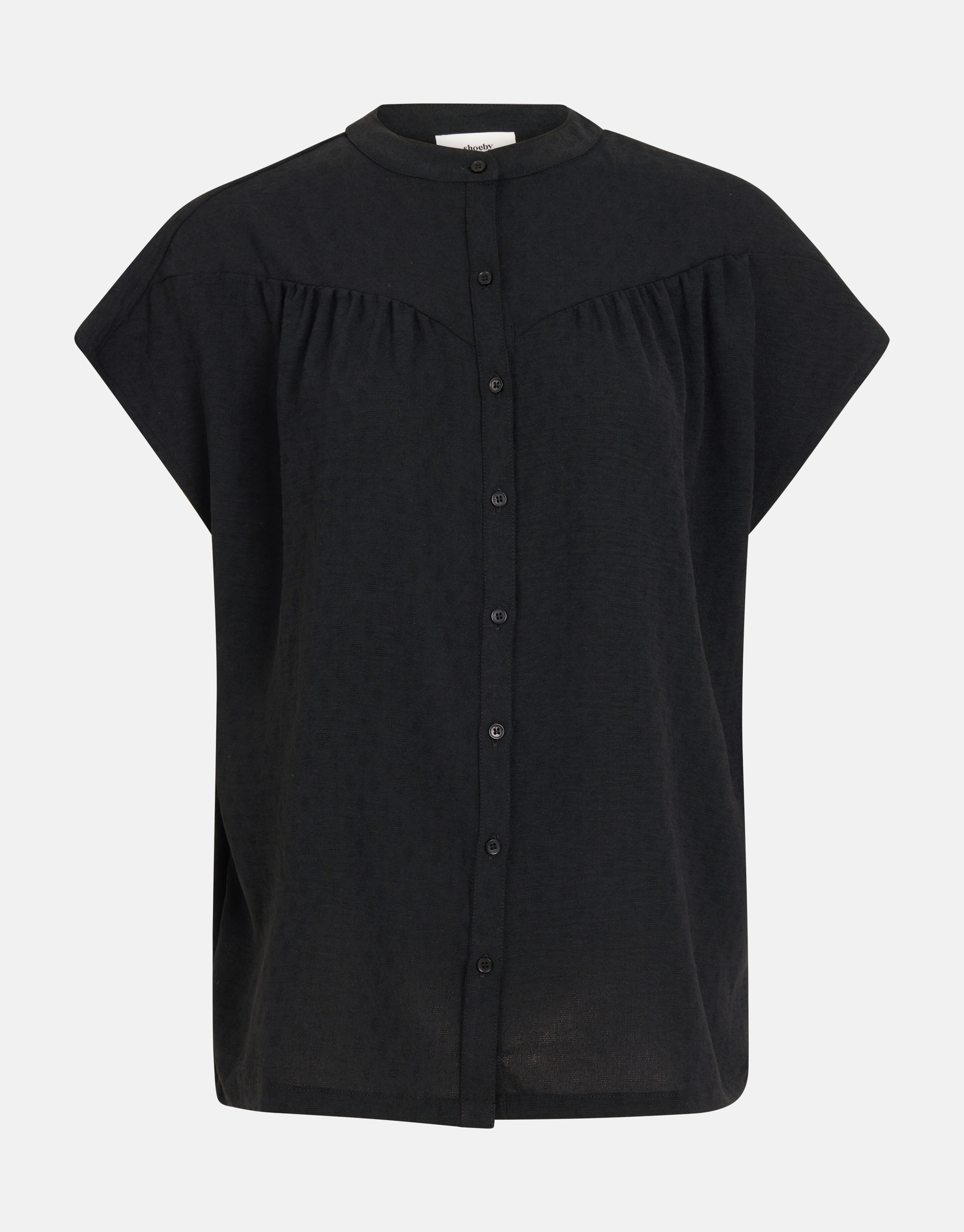Relaxed Fit Top Zwart SHOEBY WOMEN