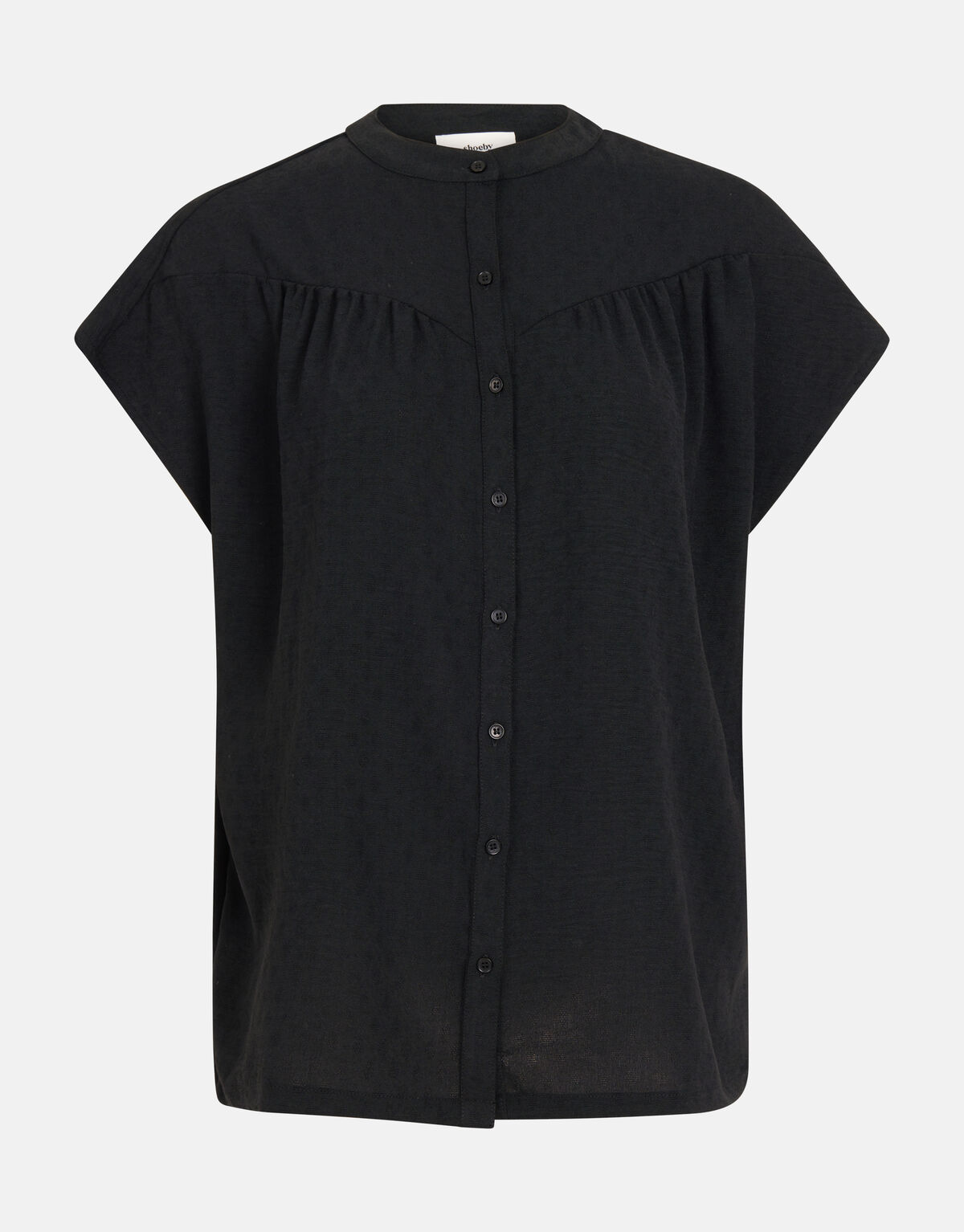Relaxed Fit Top Schwarz SHOEBY WOMEN
