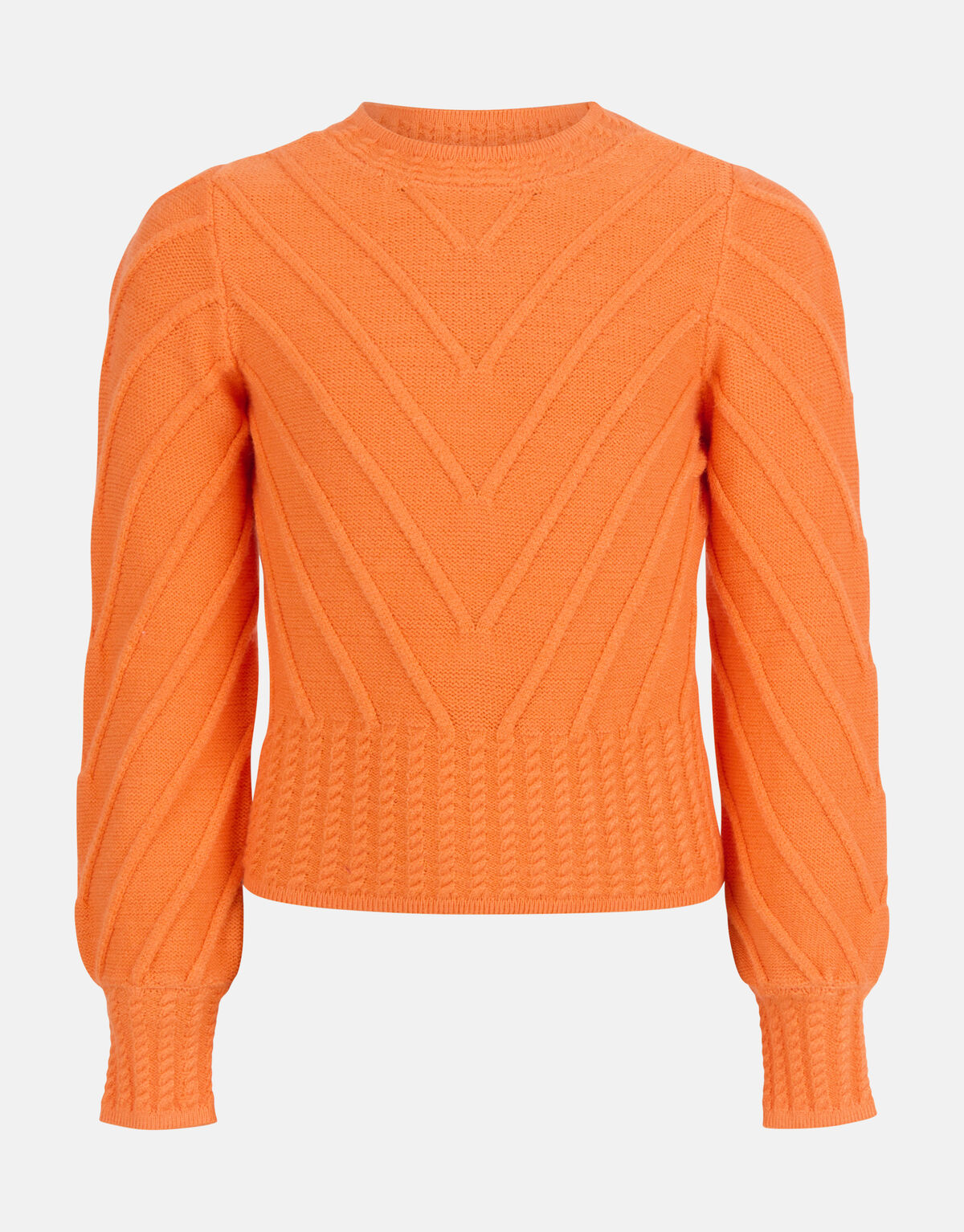 Struktur Pullover Orange SHOEBY GIRLS