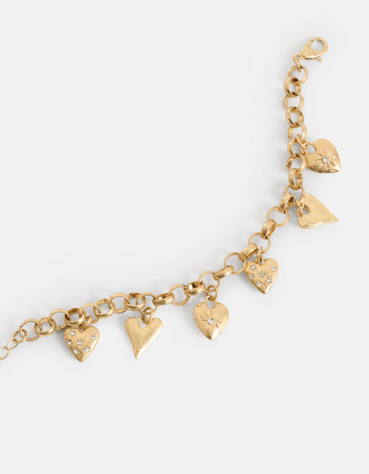 Multiherz-Armband Gold SHOEBY ACCESSOIRES