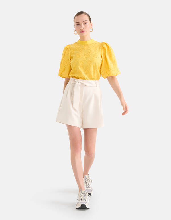 Hose kurz Off White SHOEBY WOMEN