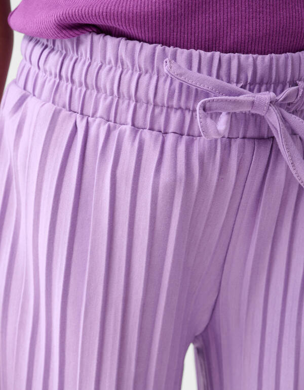 Plissé-Hose Hellviolett SHOEBY GIRLS