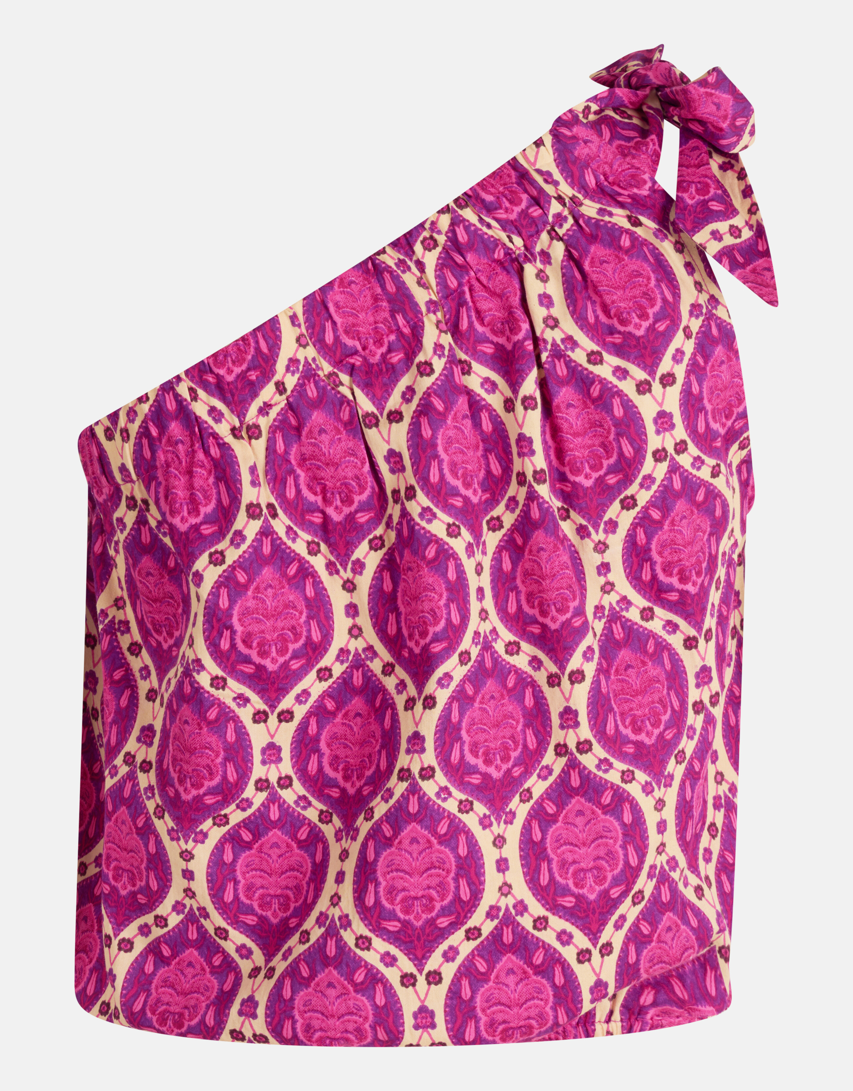 Grafik Asymmetrisches Top Lila SHOEBY WOMEN