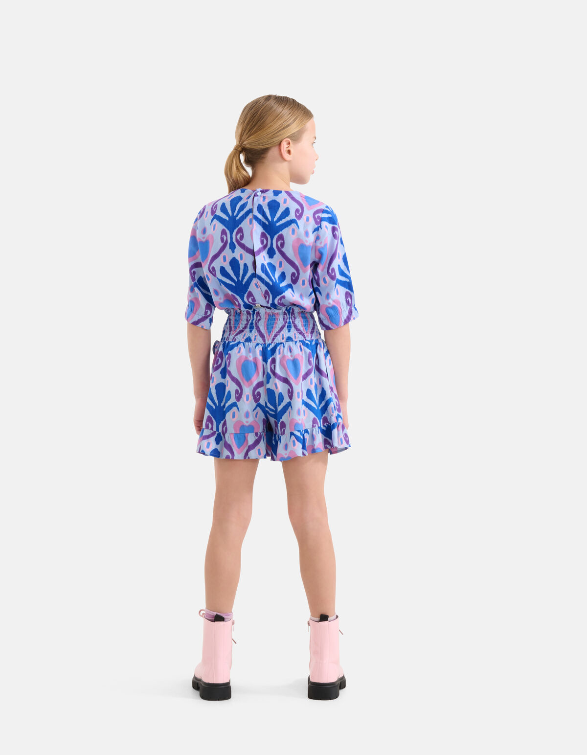Printed Skort Blauw SHOEBY GIRLS