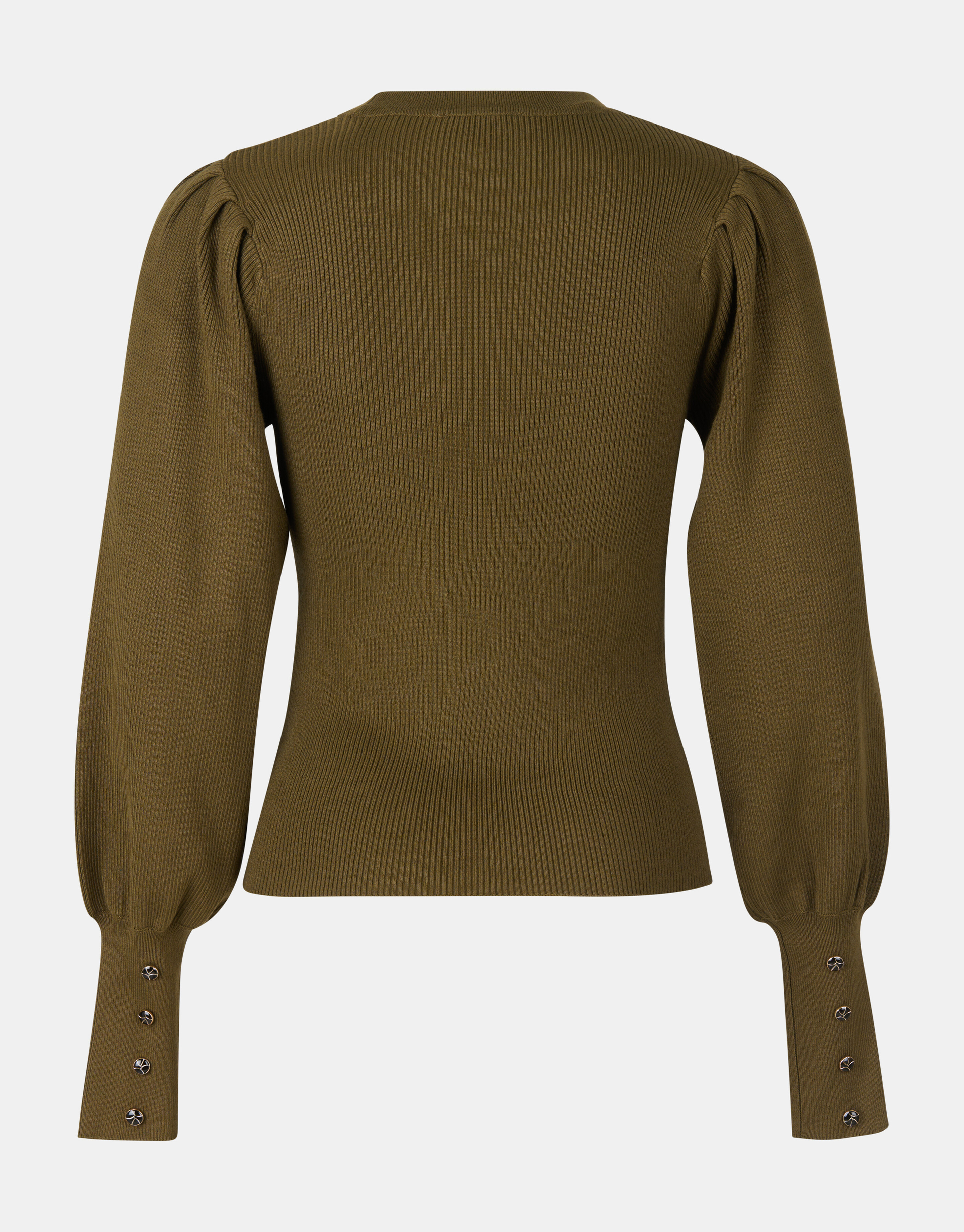 Rippenpullover Dunkelgrün SHOEBY WOMEN
