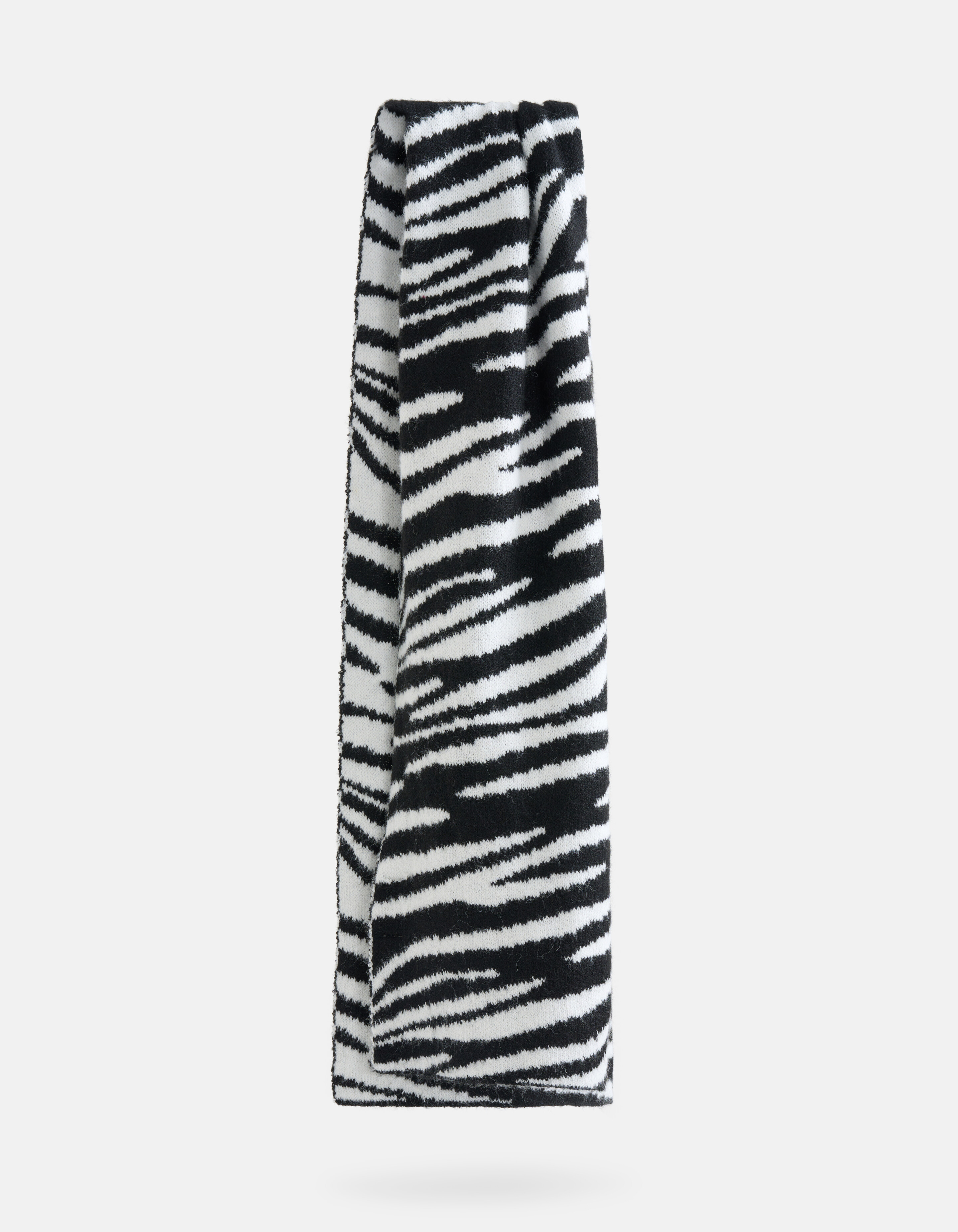 Zebradruck Schal Schwarz/Weiß SHOEBY ACCESSOIRES