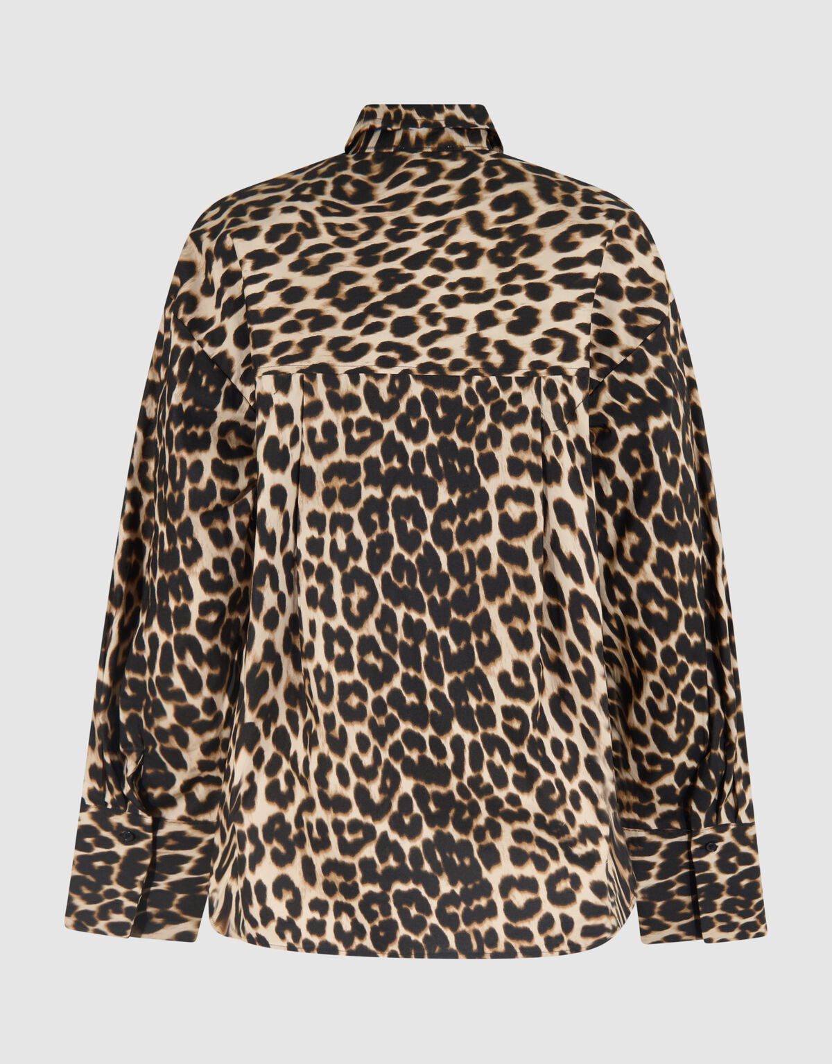 Leopard Popeline Bluse Braun SHOEBY WOMEN