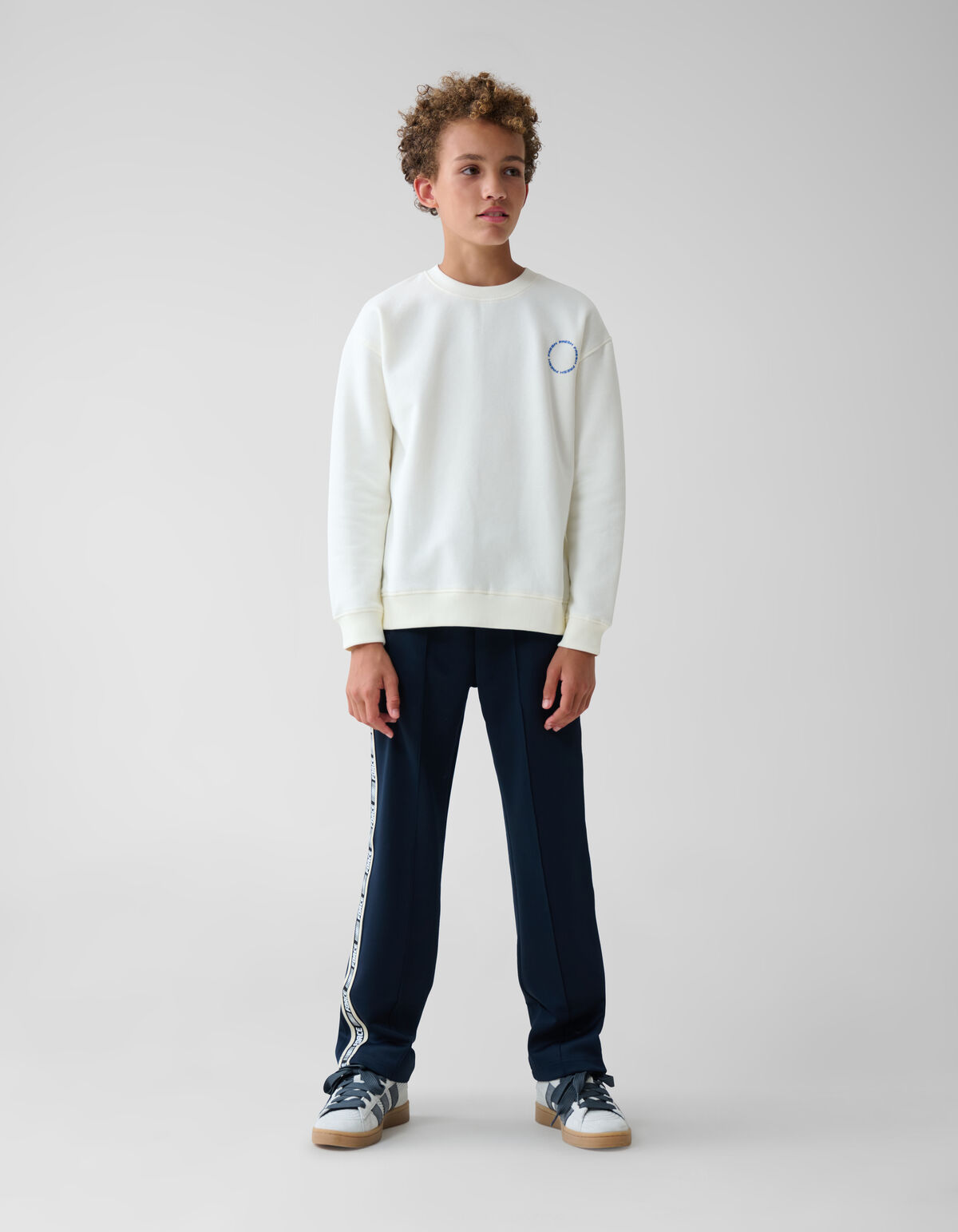 Sportliche Tape-Hose Dunkelblau SHOEBY BOYS