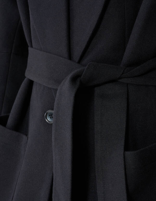 Oversized Mantel Schwarz By Lonneke SHOEBY WOMEN