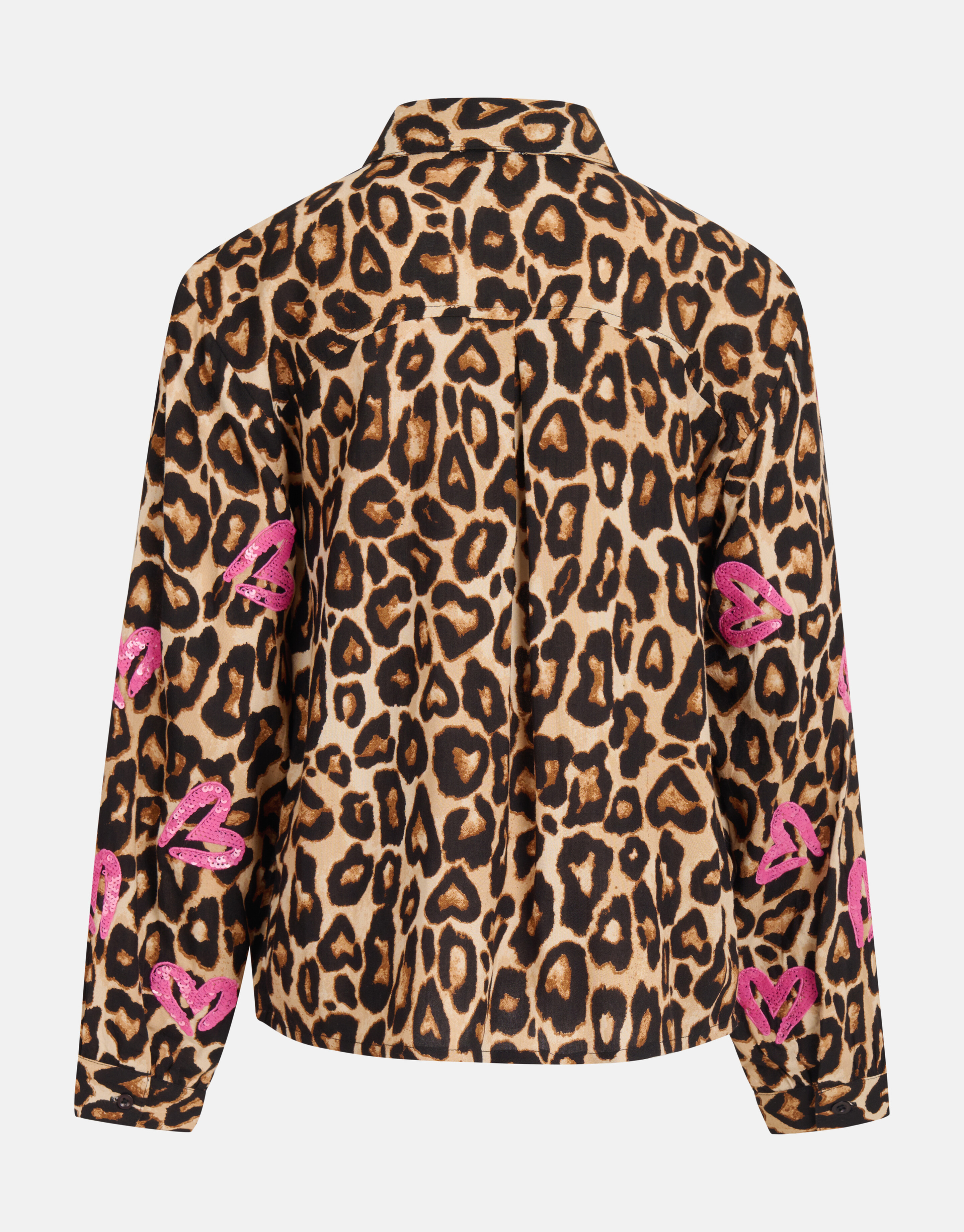 Bluse mit Leopardenmuster Braun SHOEBY GIRLS