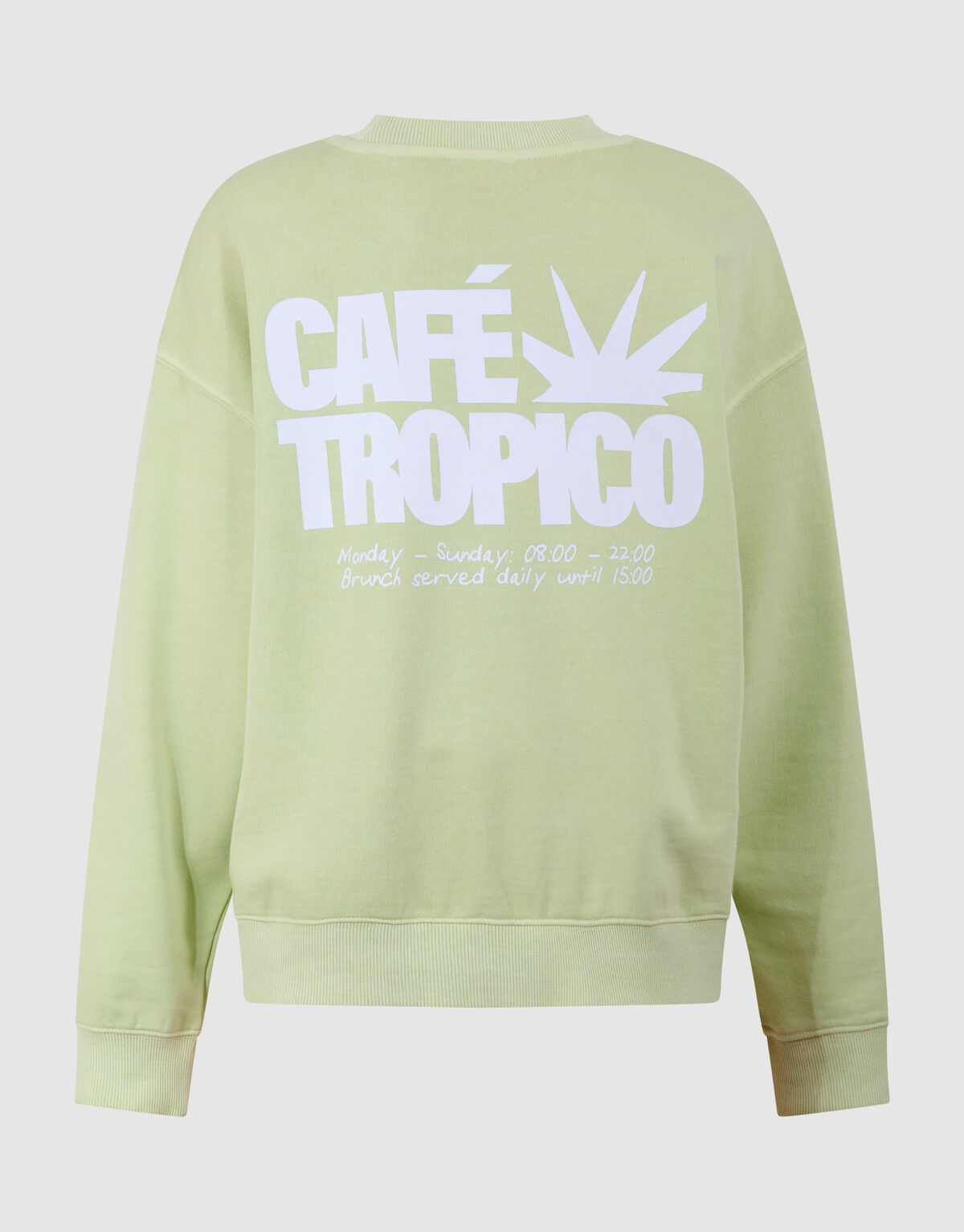 Caf&eacute; Tropico Artwork Pullover Hellgr&uuml;n SHOEBY BOYS