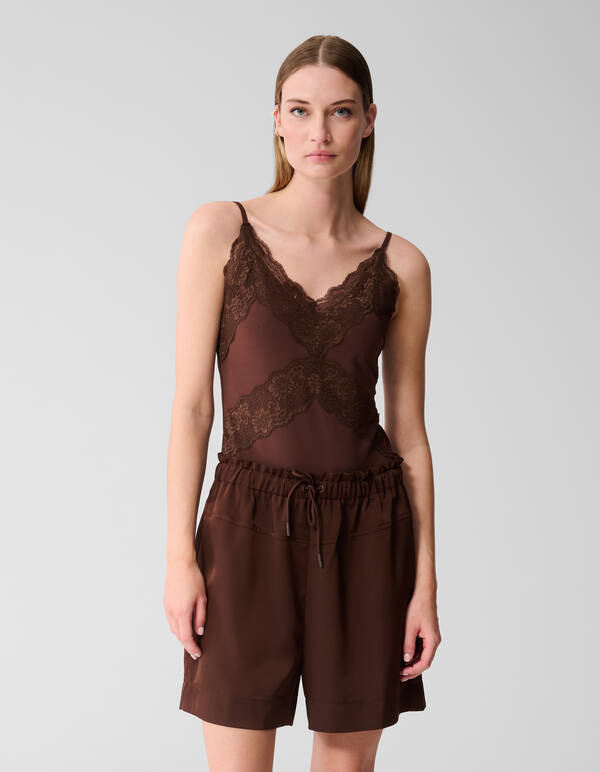 Spitzenbody Braun SHOEBY WOMEN