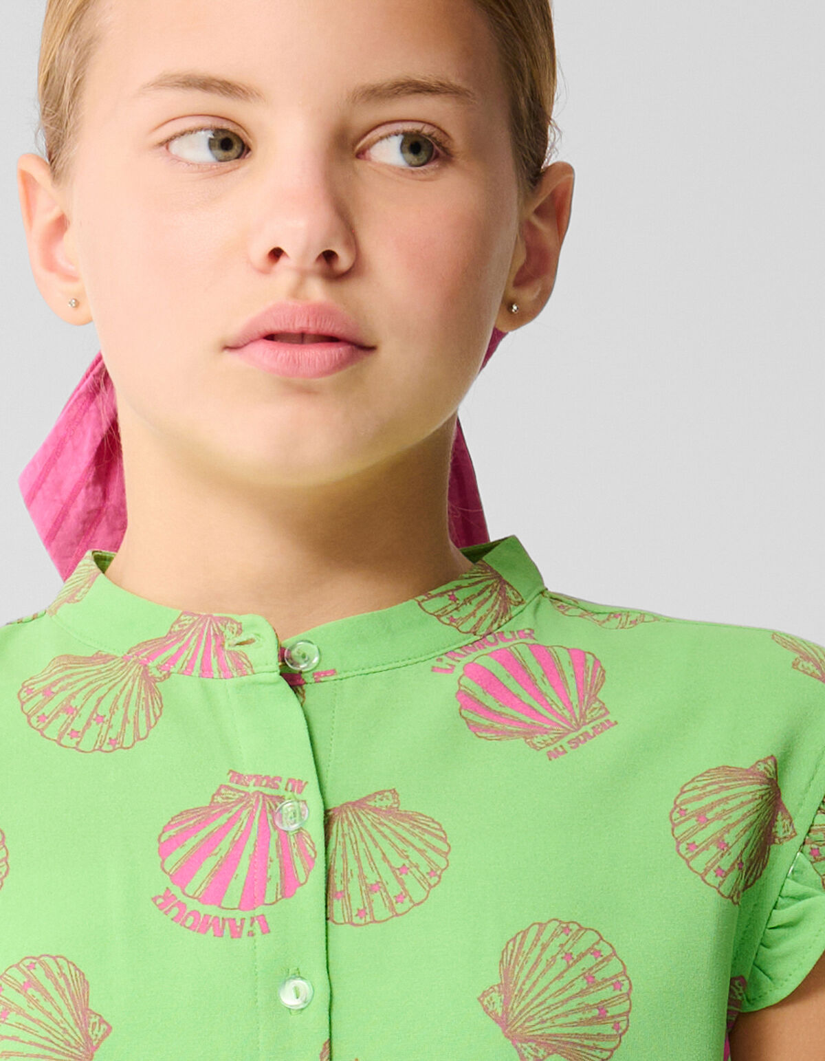 Muschel-Overall Gr&uuml;n SHOEBY GIRLS