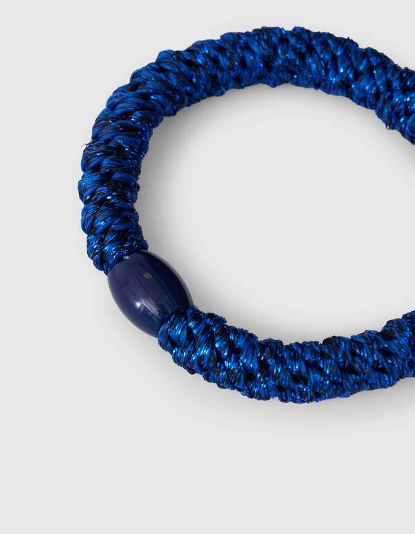 Lurex Haargummi Dunkelblau SHOEBY ACCESSOIRES