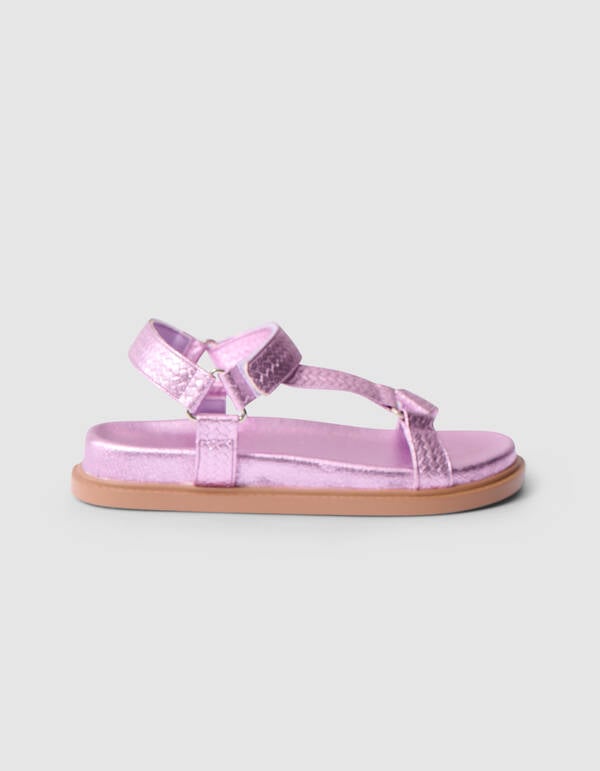 Metallische Sandalen Hellrosa SHOEBY SHOES