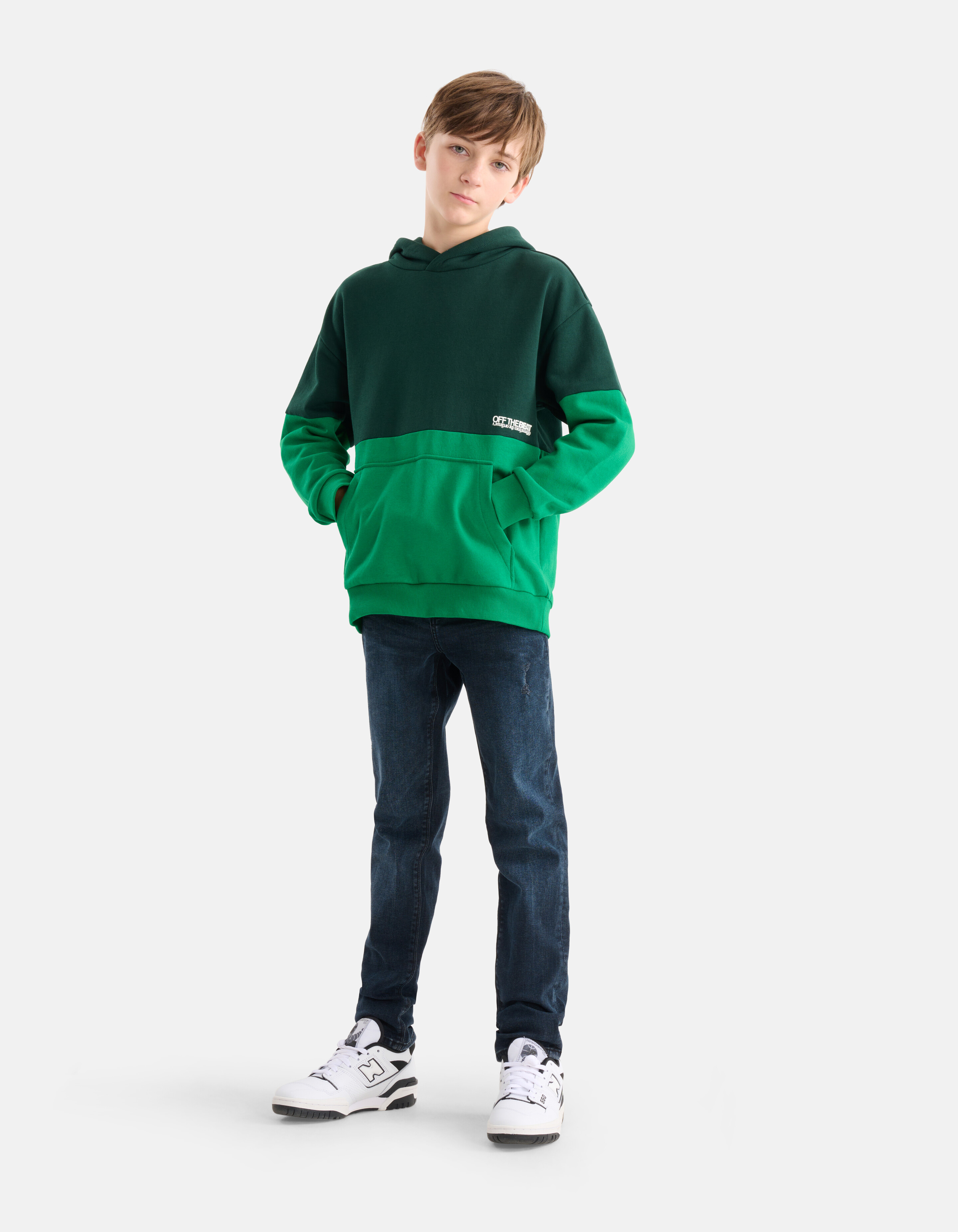 Regular Jeans Blau/Schwarz SHOEBY BOYS